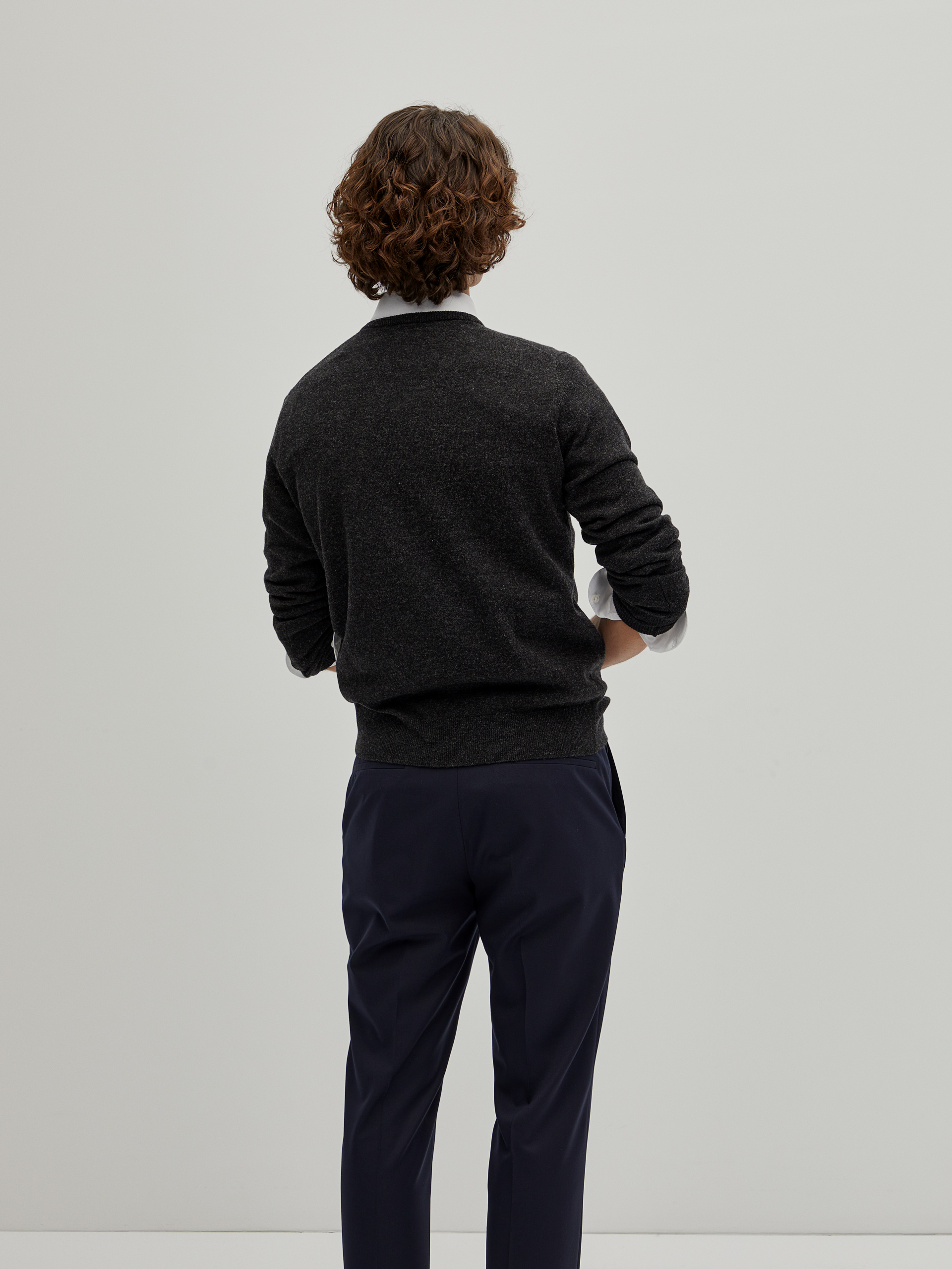 Pullover em lã merino