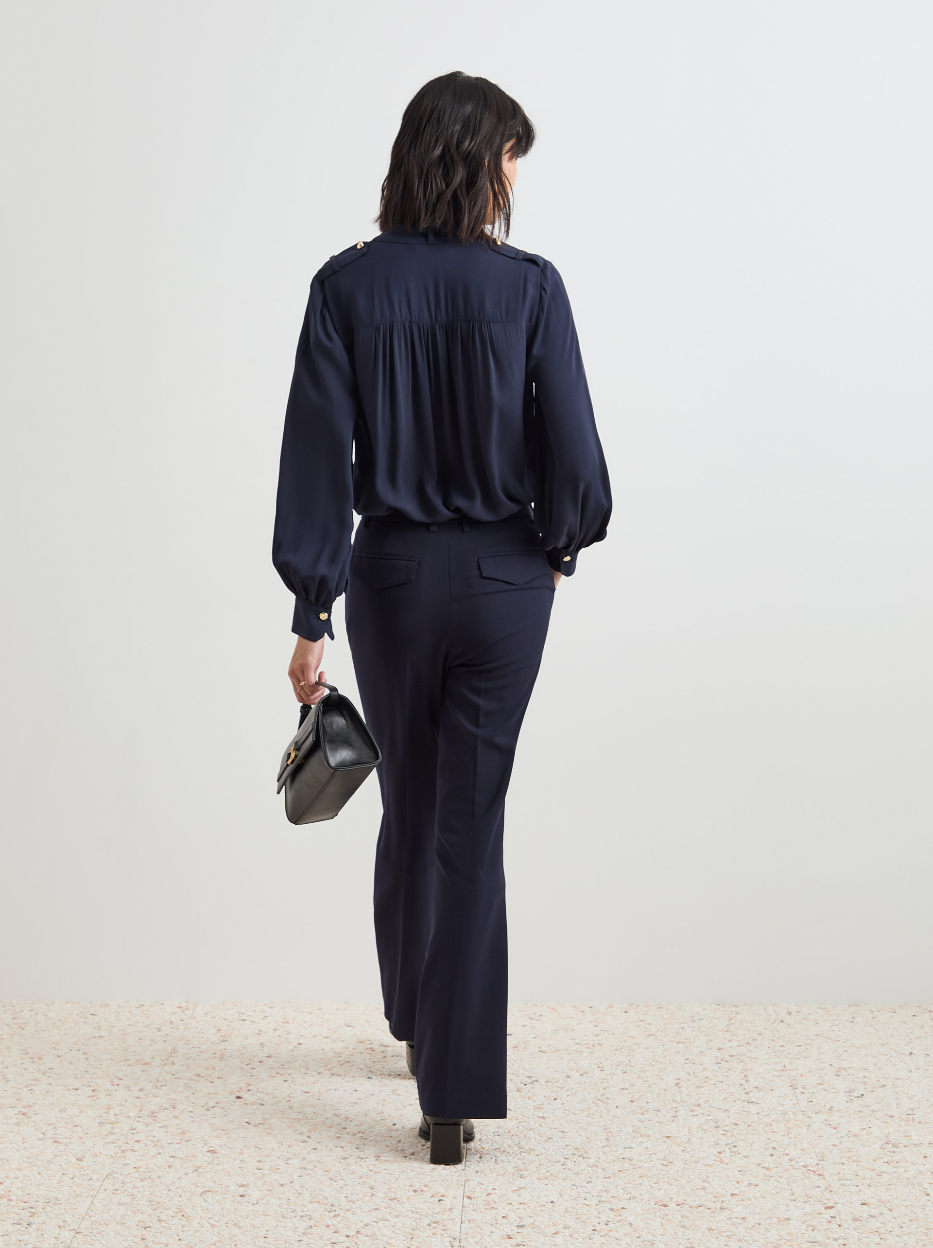 Calças chino bootcut