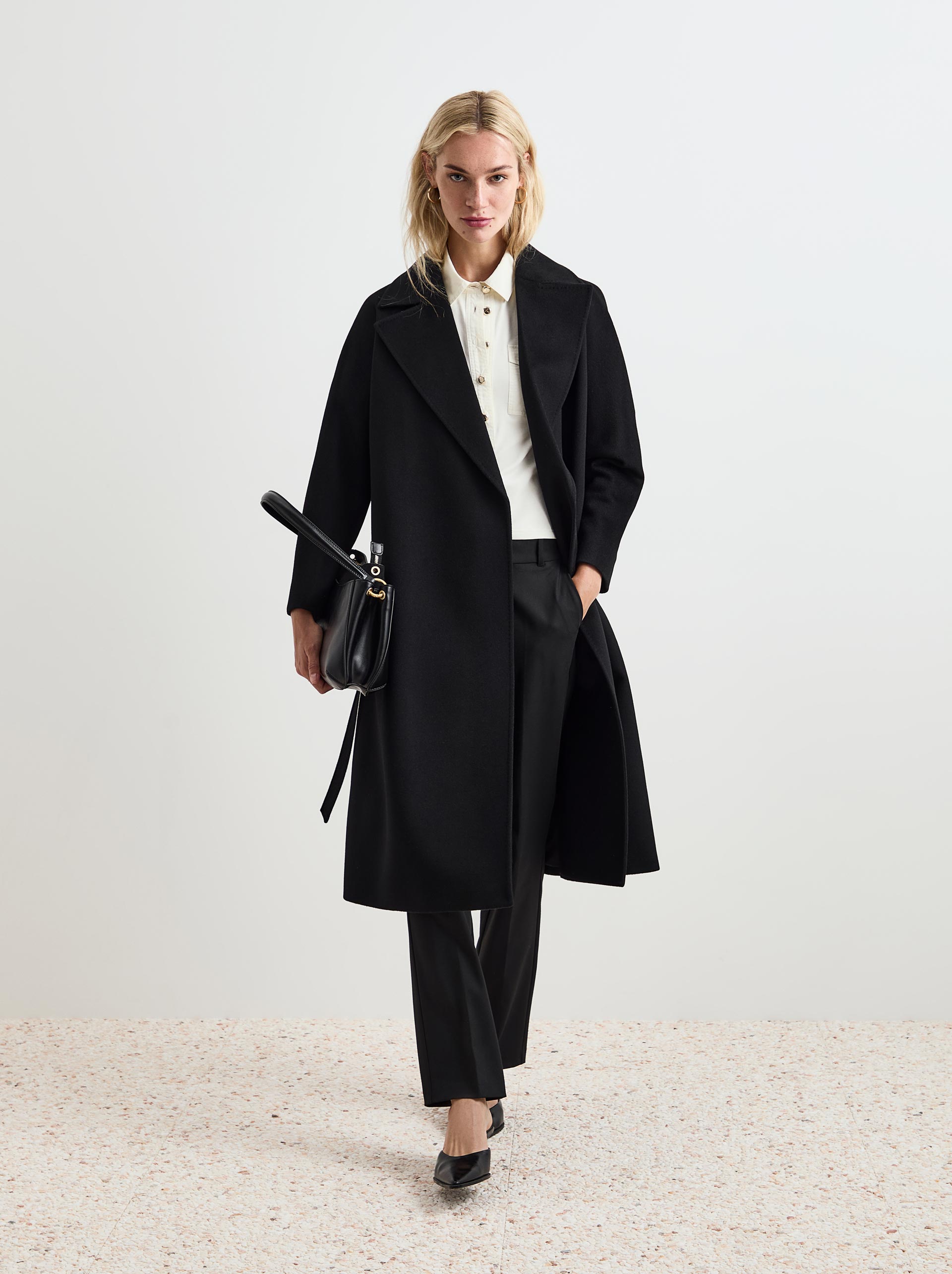 Long wool coat