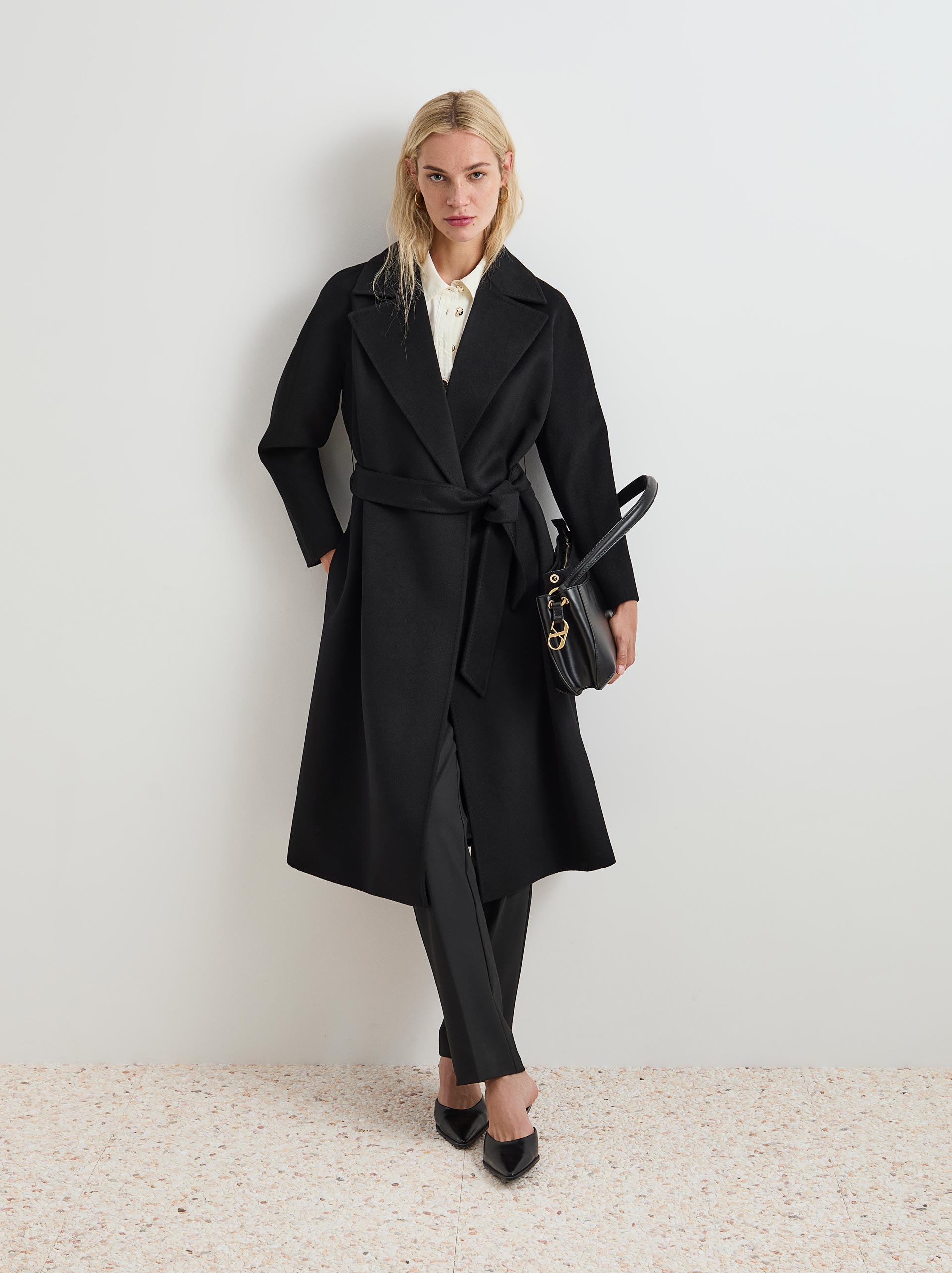 Long wool coat