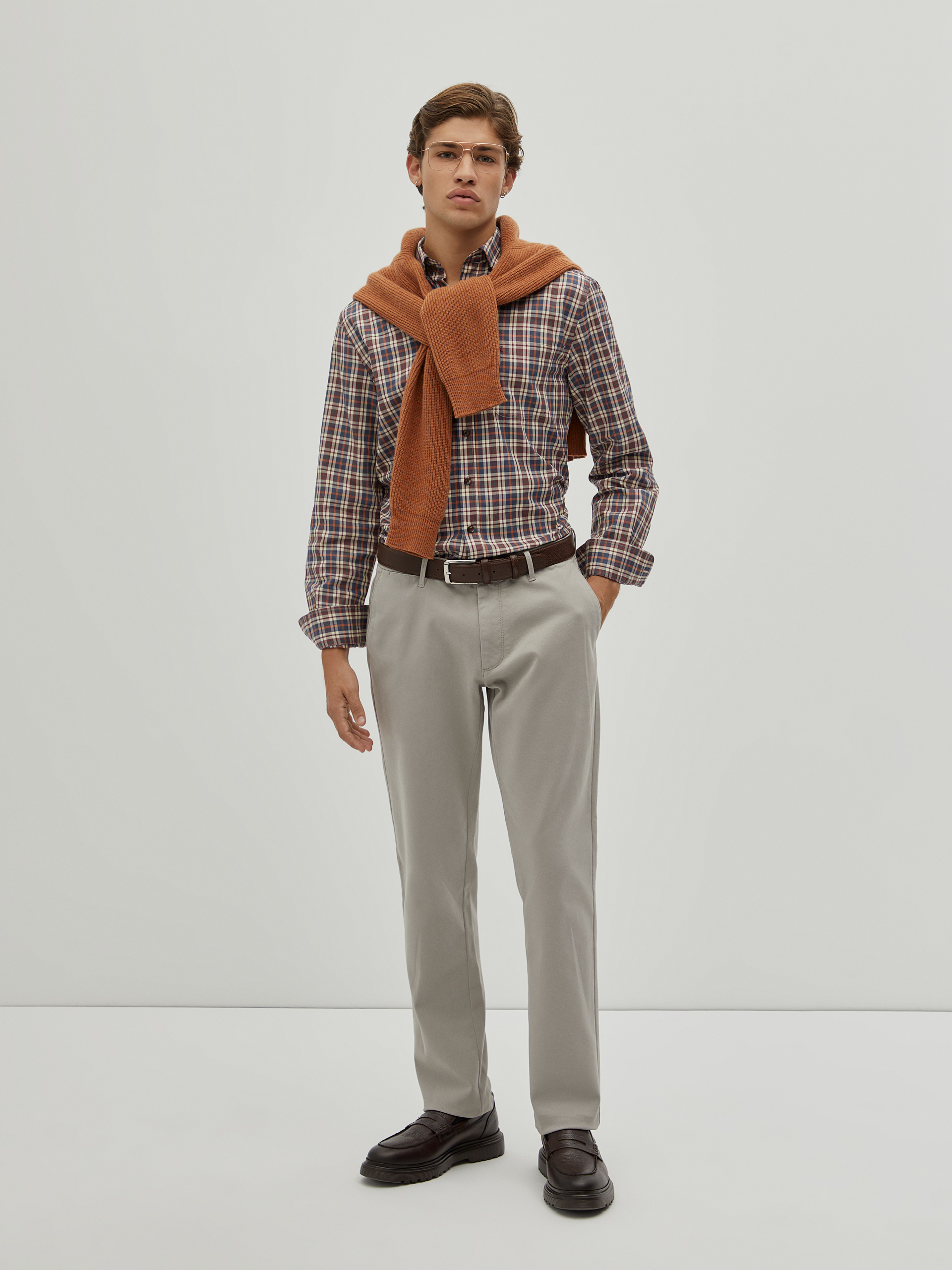 Slim fit chino pants