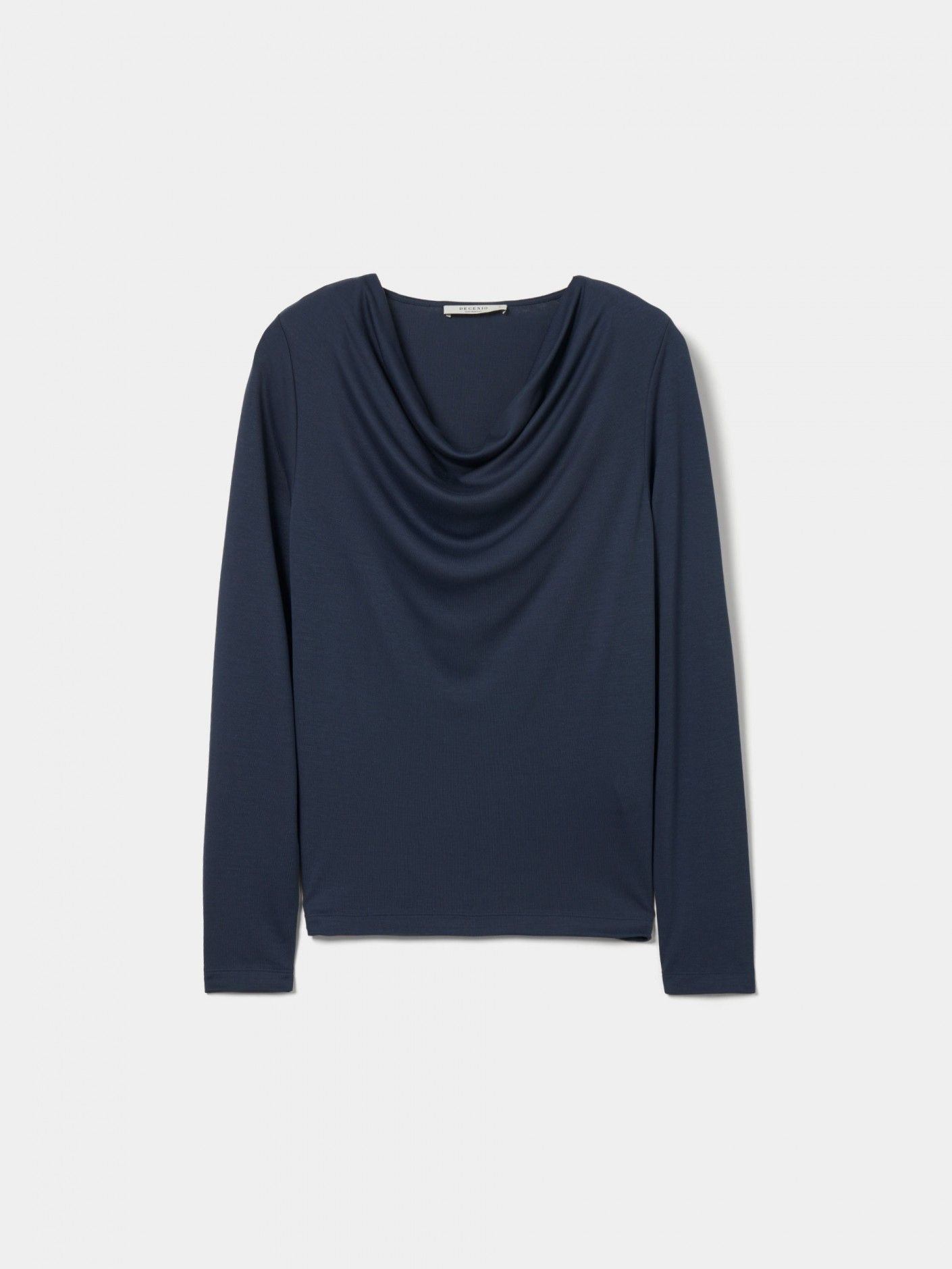 Draped sweater