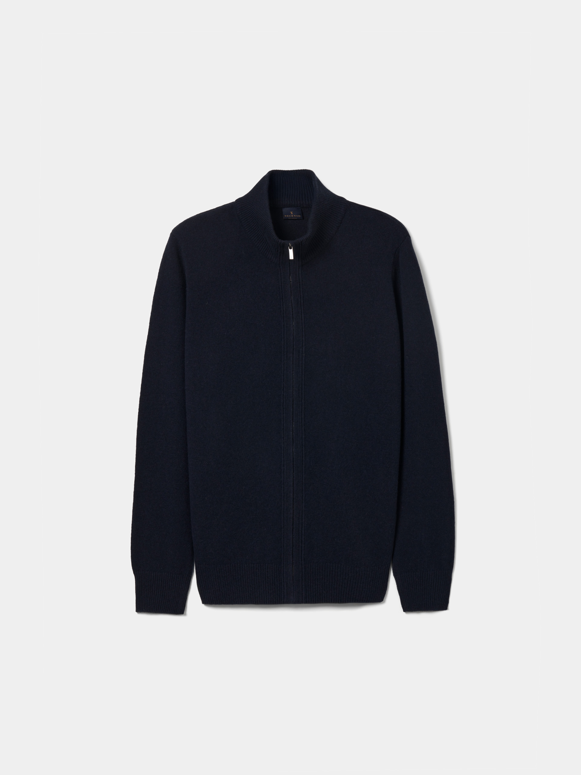 Wool knitted coat