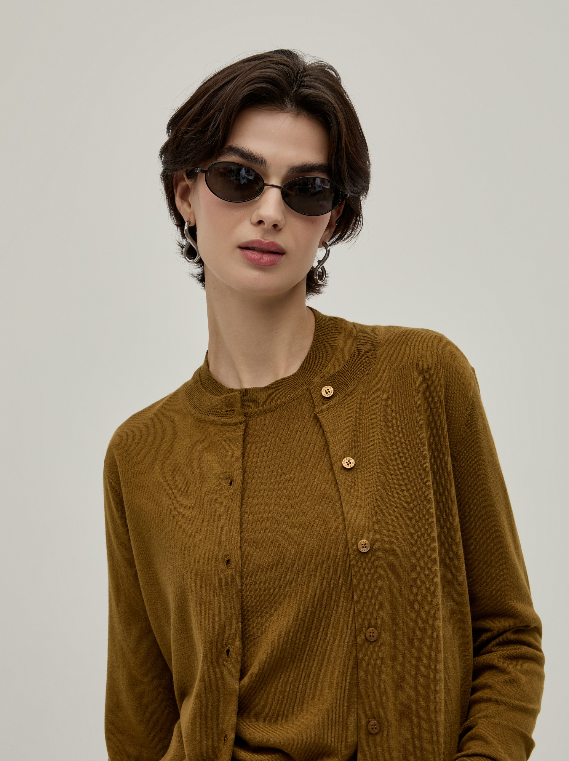Knitted coat