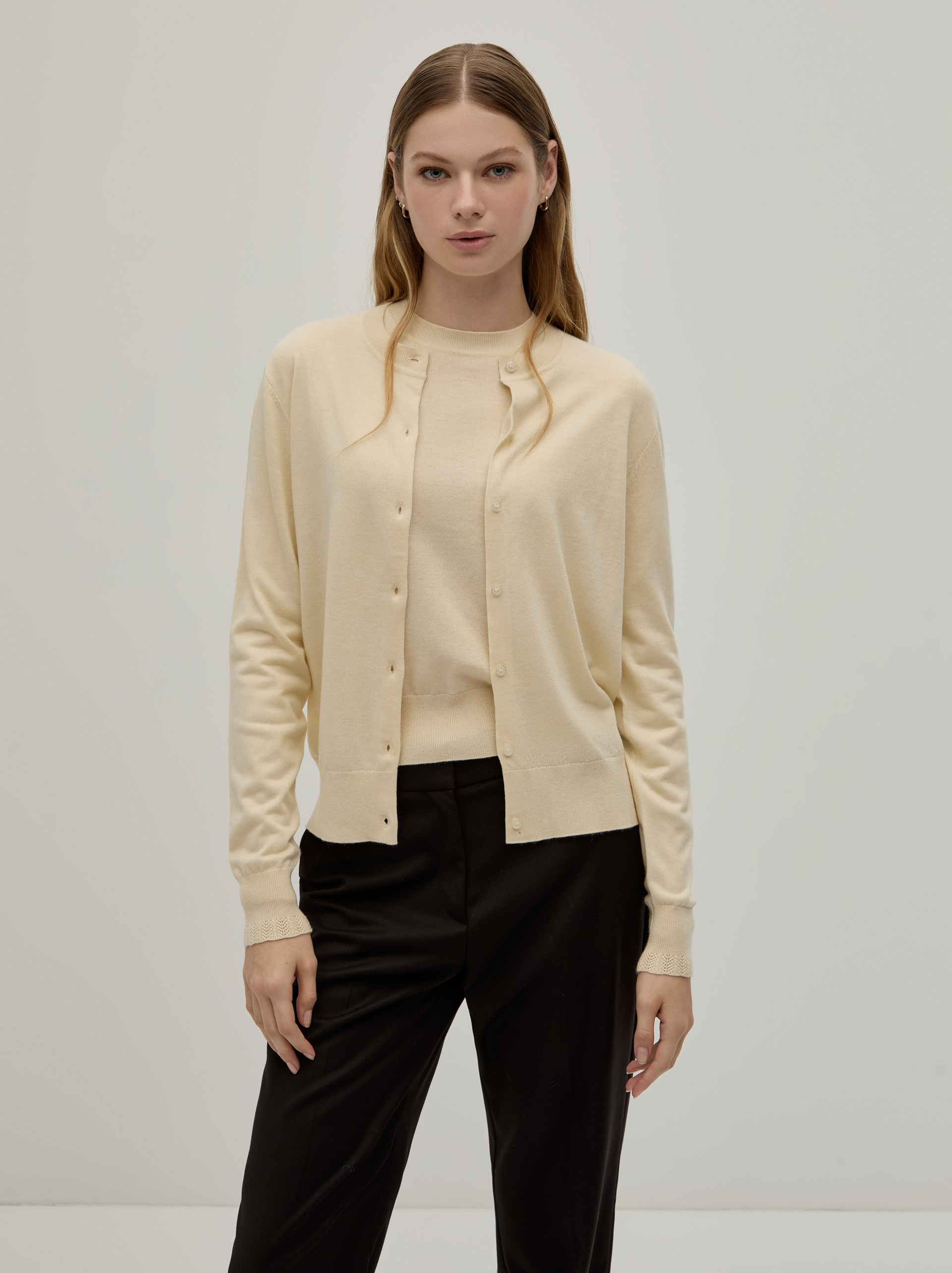 Knitted coat