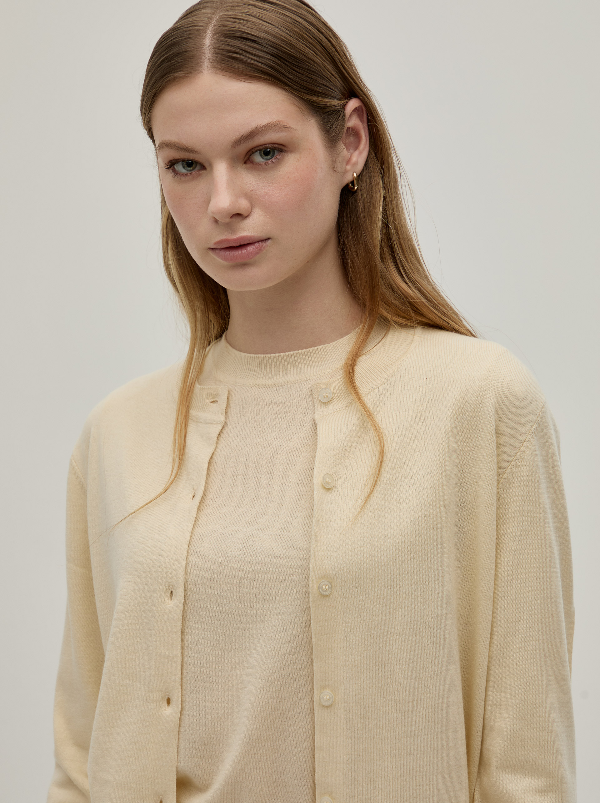 Knitted coat