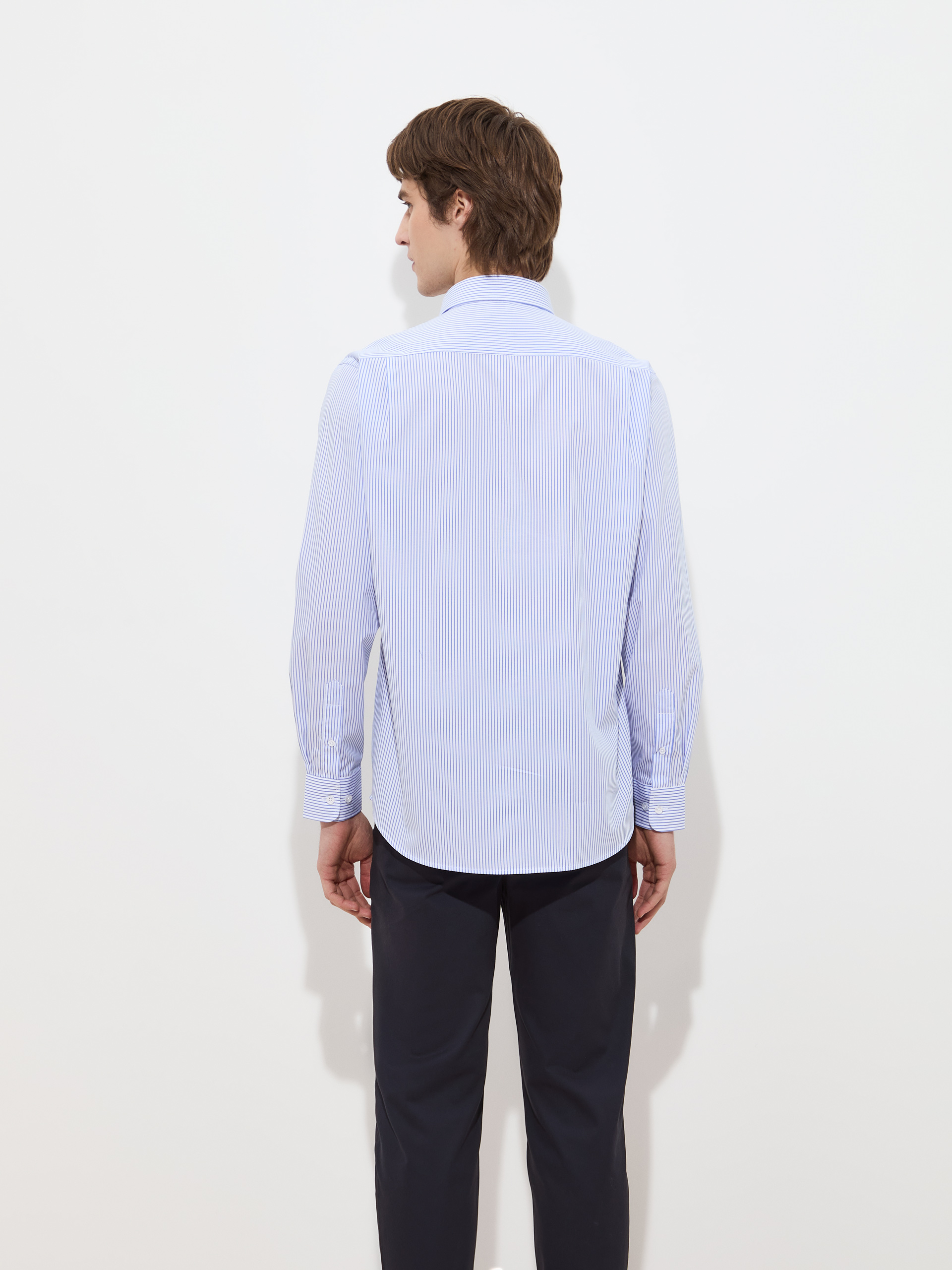 Regular fit striped shirt