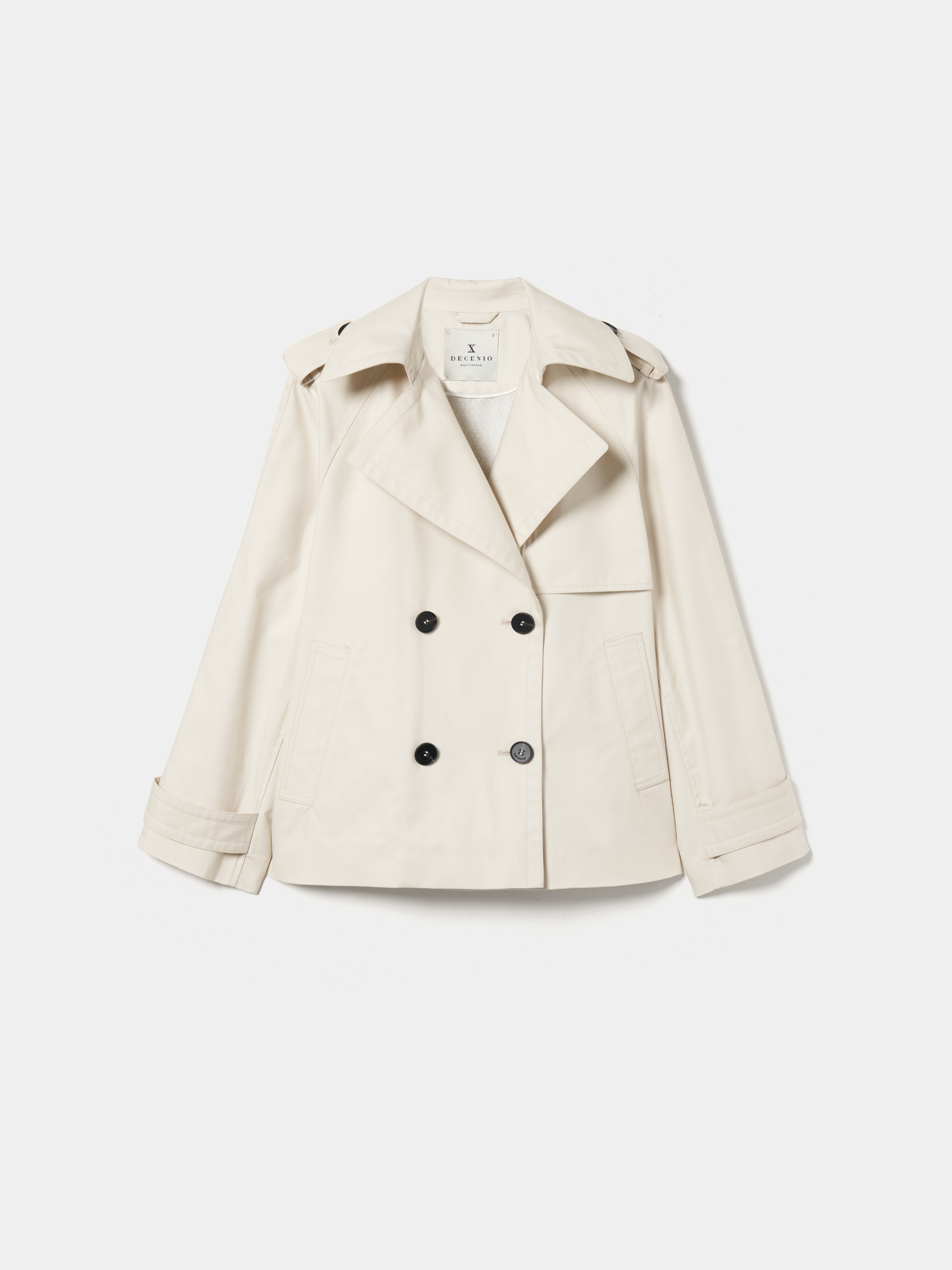 Gabardine curta