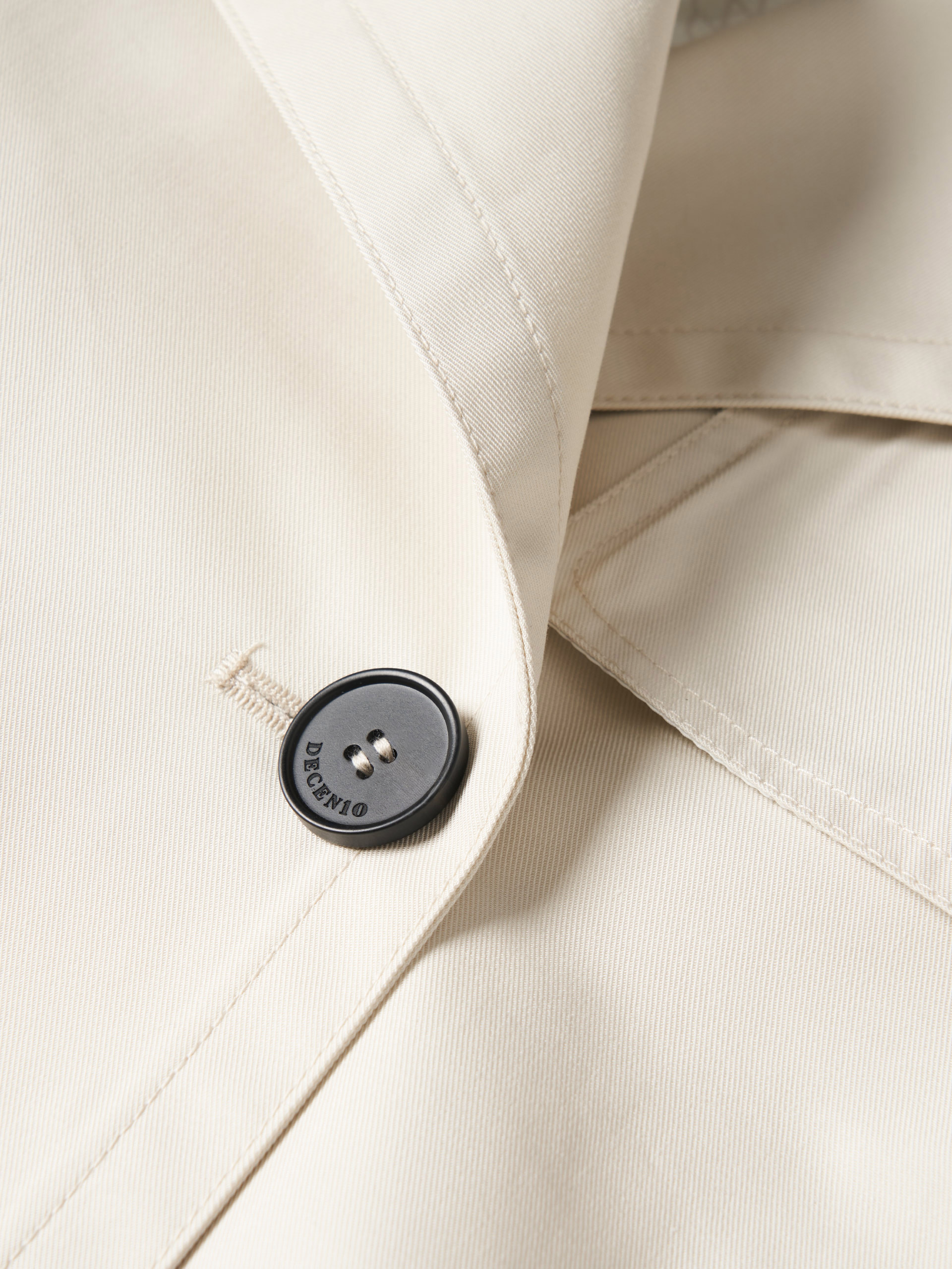 Gabardine curta
