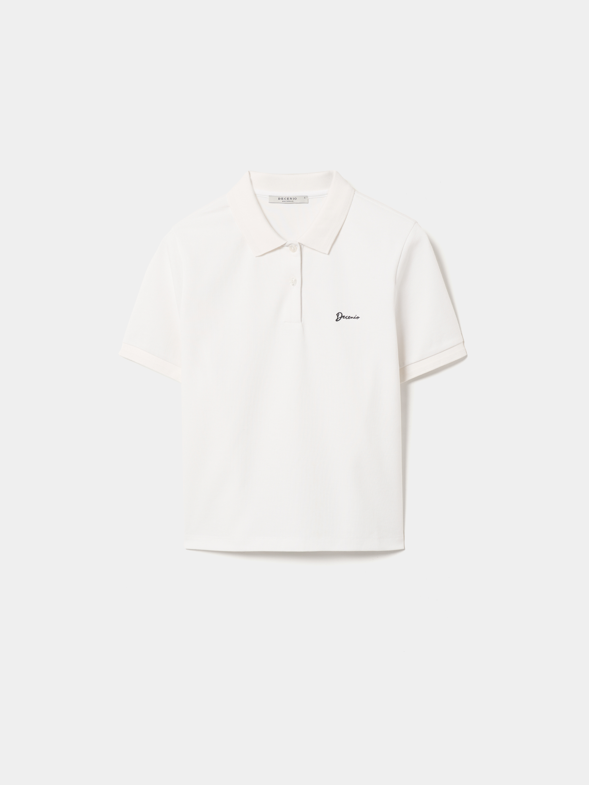 Polo corto de piqué