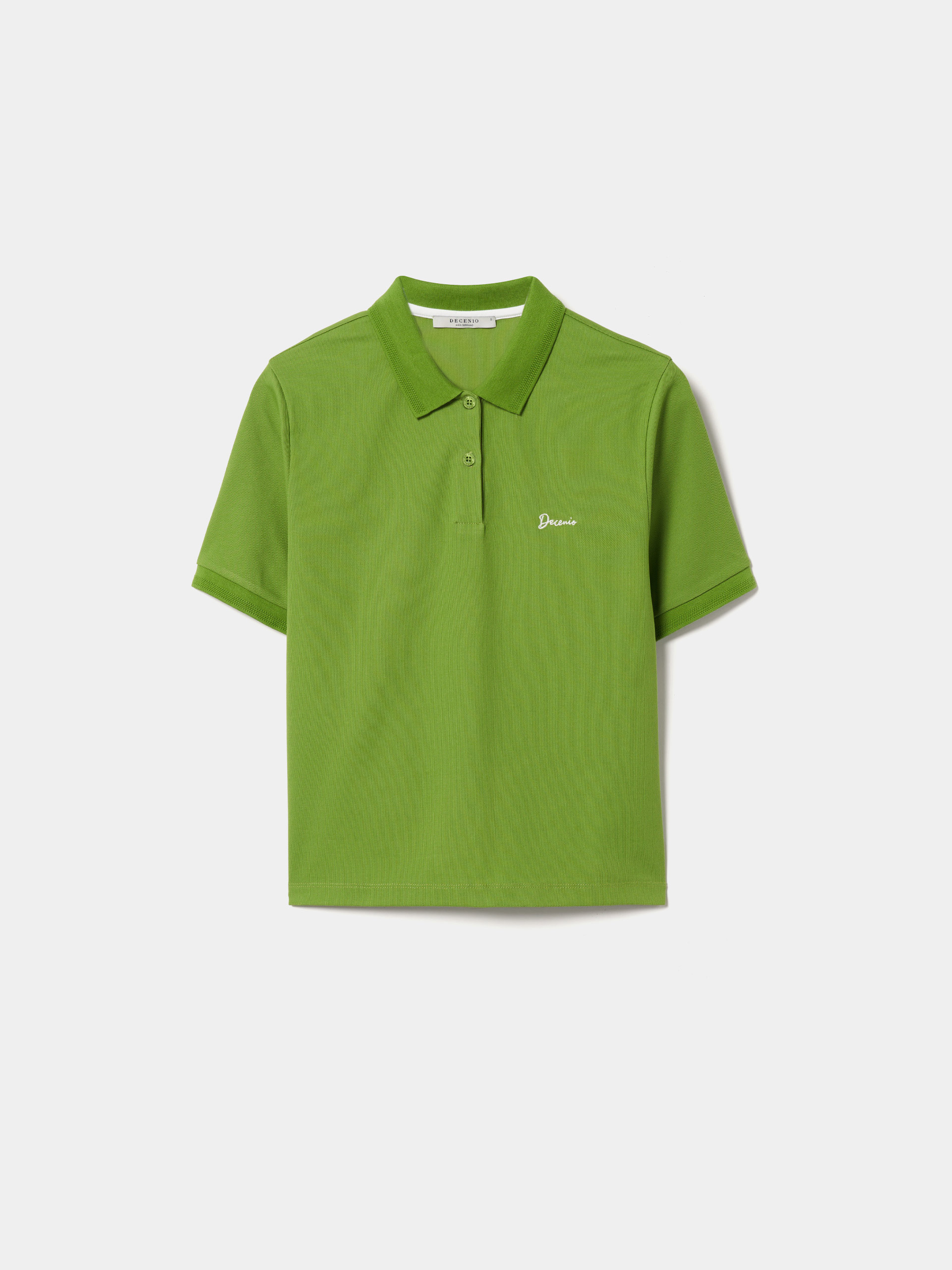 Polo corto de piqué