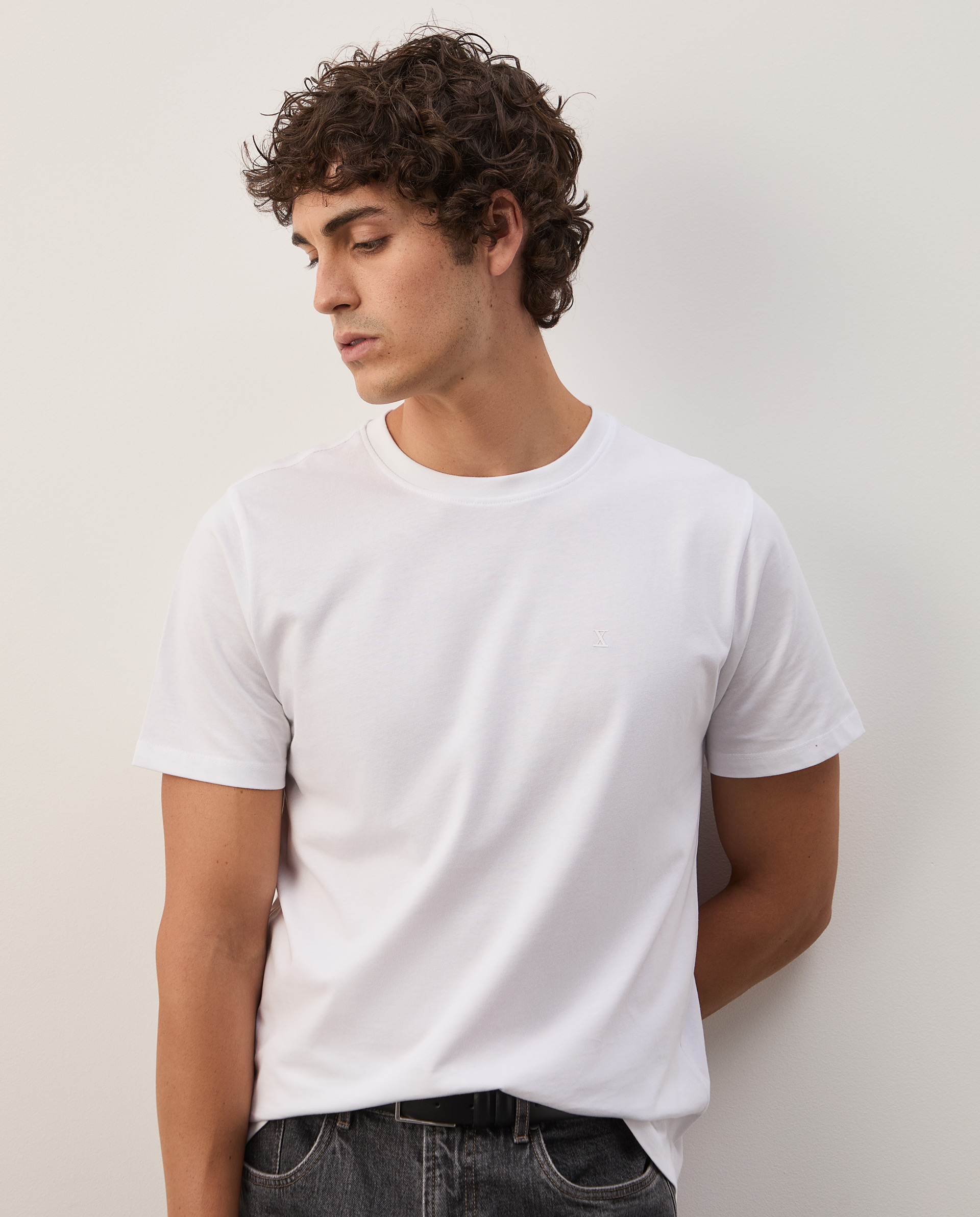 Camiseta de jersey de algodón