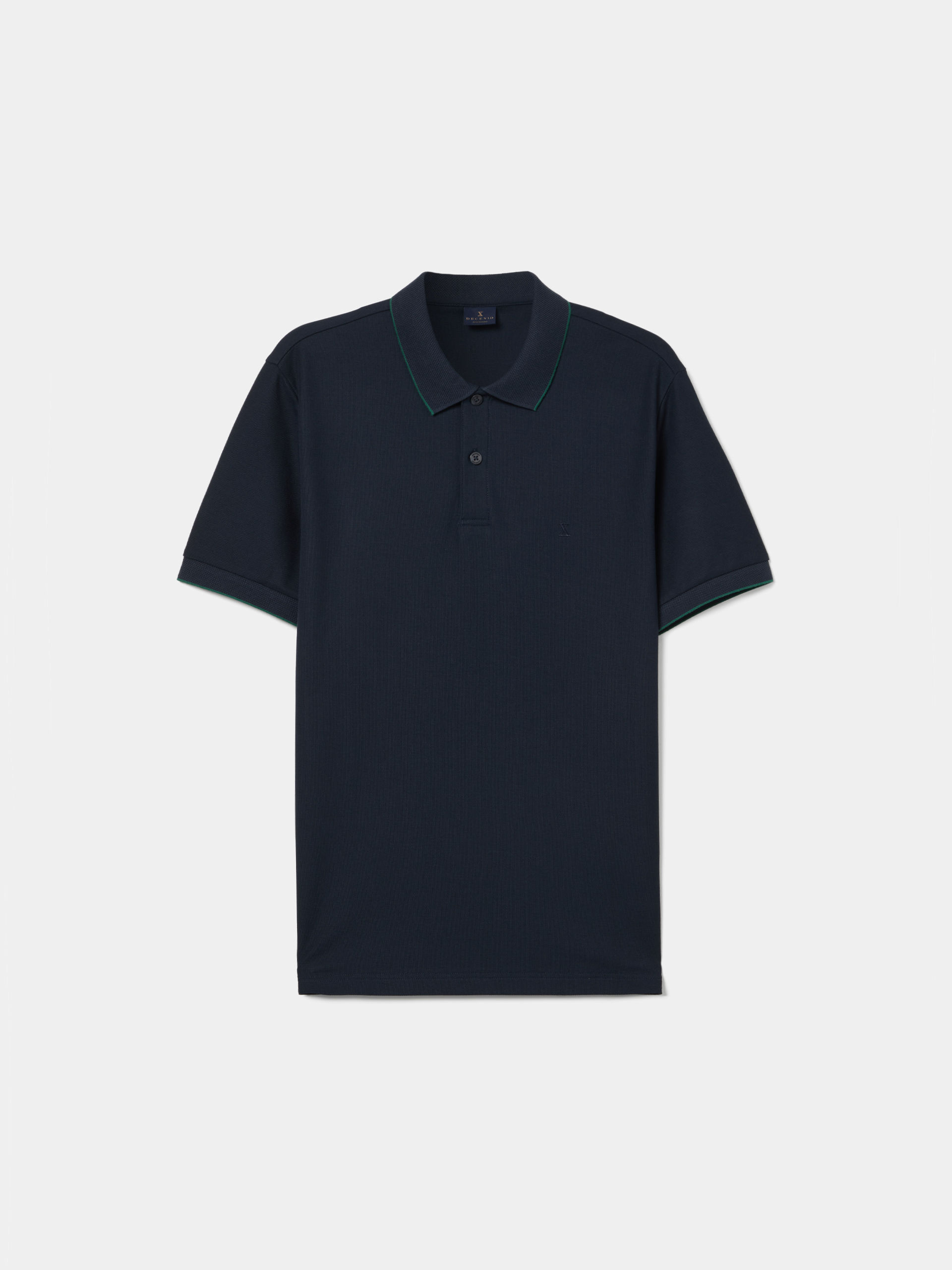 Short-sleeved polo shirt