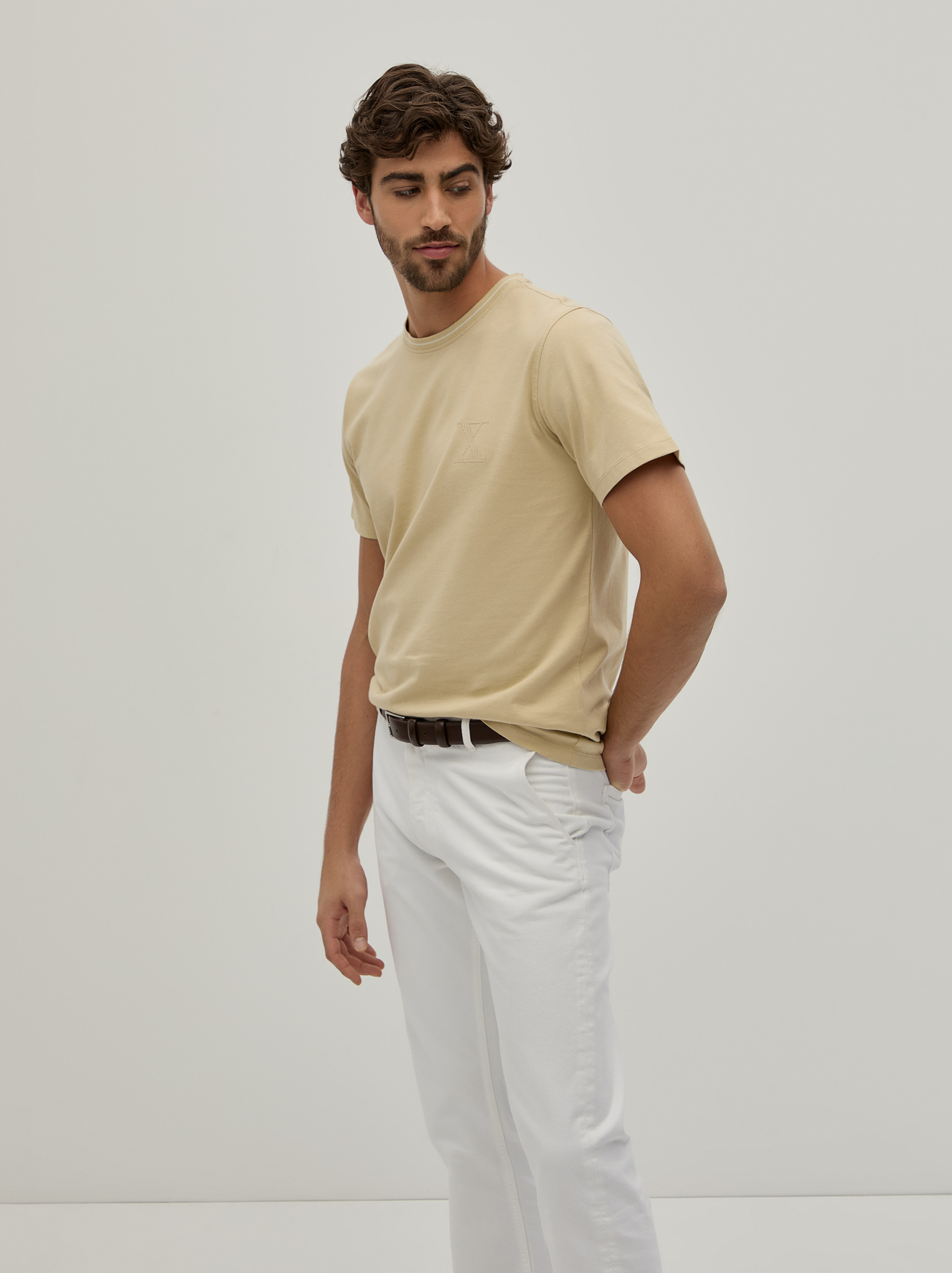 Camiseta básica de algodón
