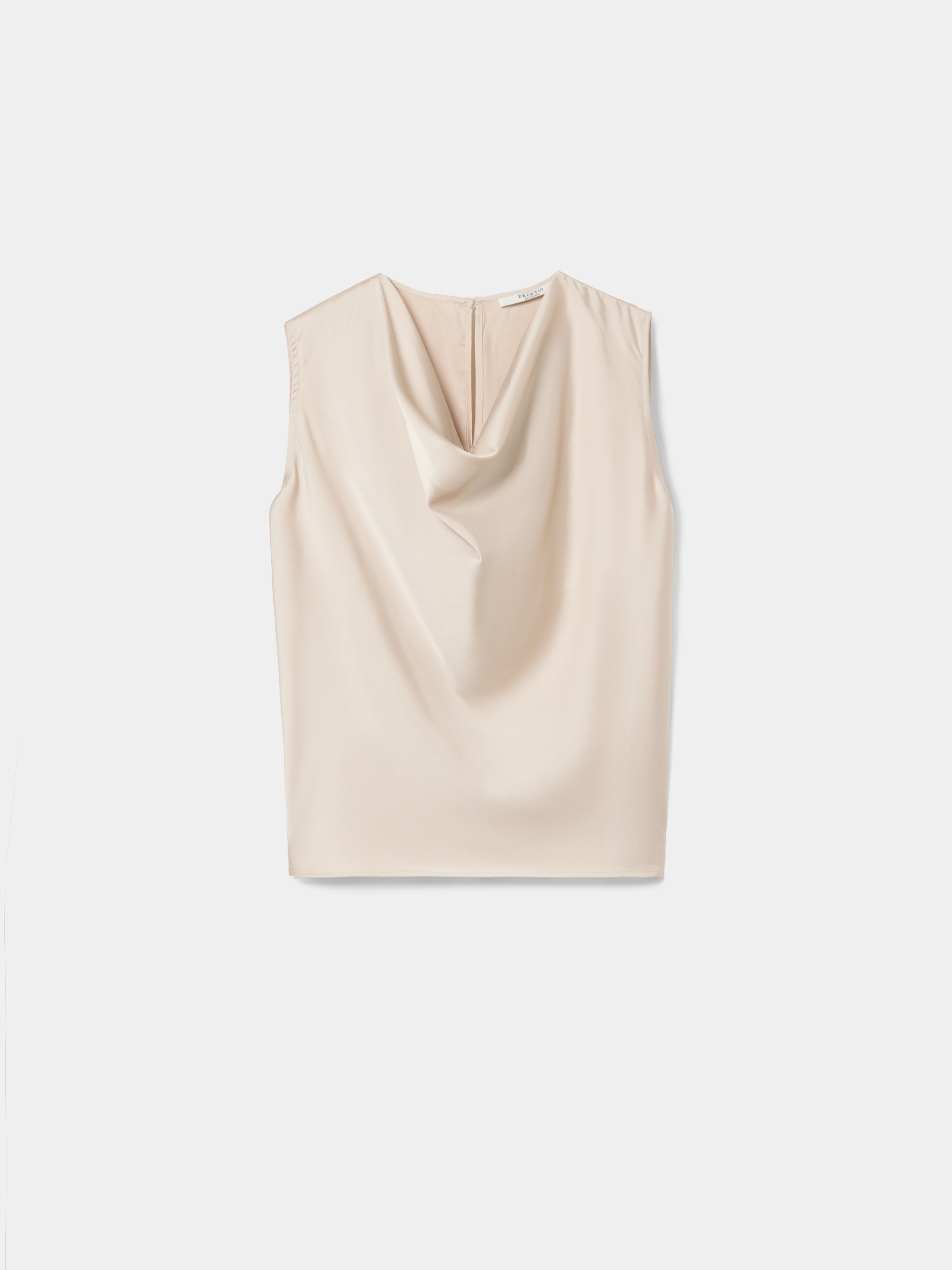 Draped flowy blouse
