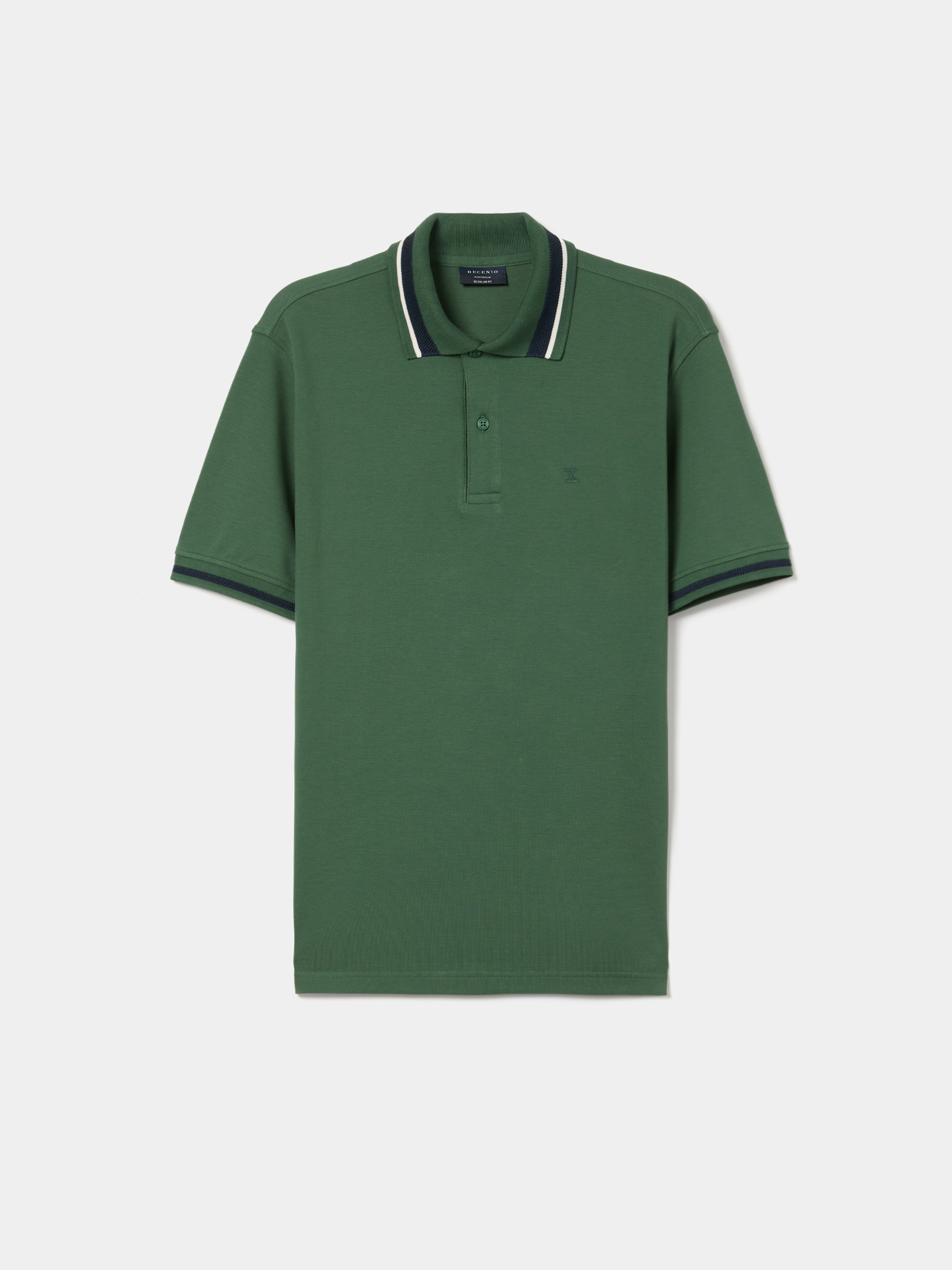 Regular fit polo shirt with stripes
