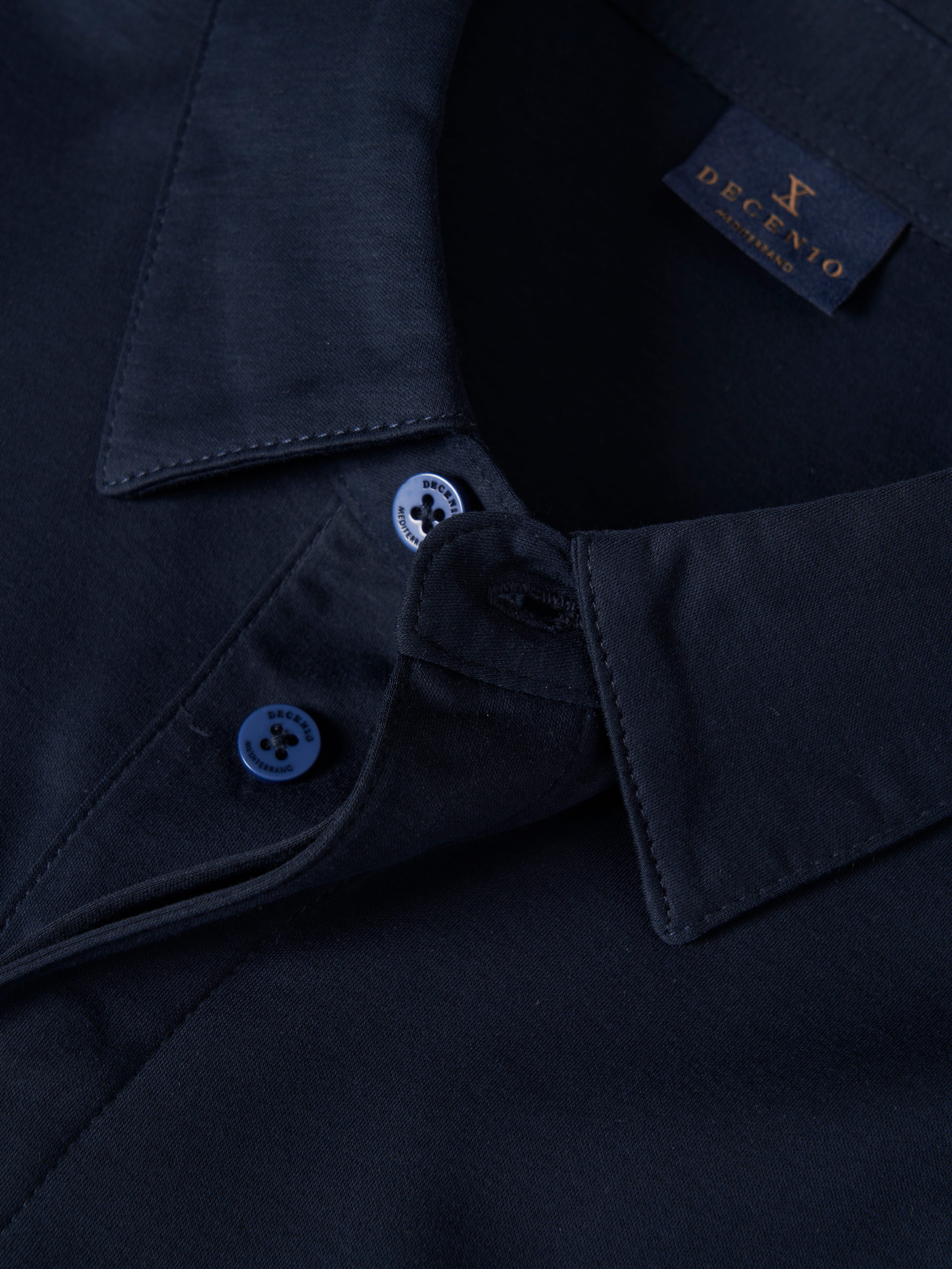 Polo de algodón de corte regular