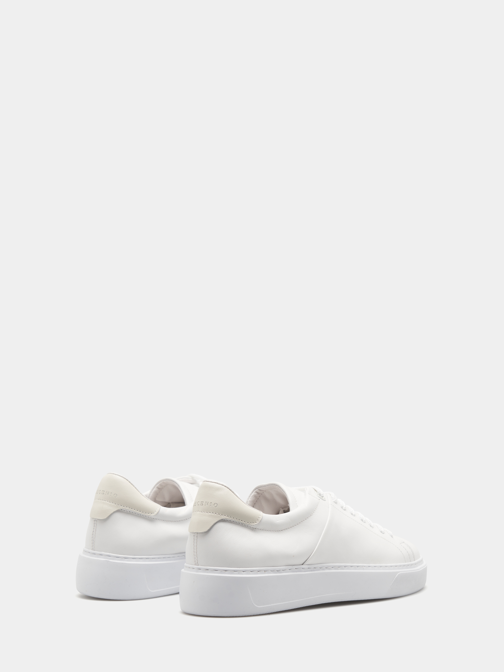 Zapatillas de piel