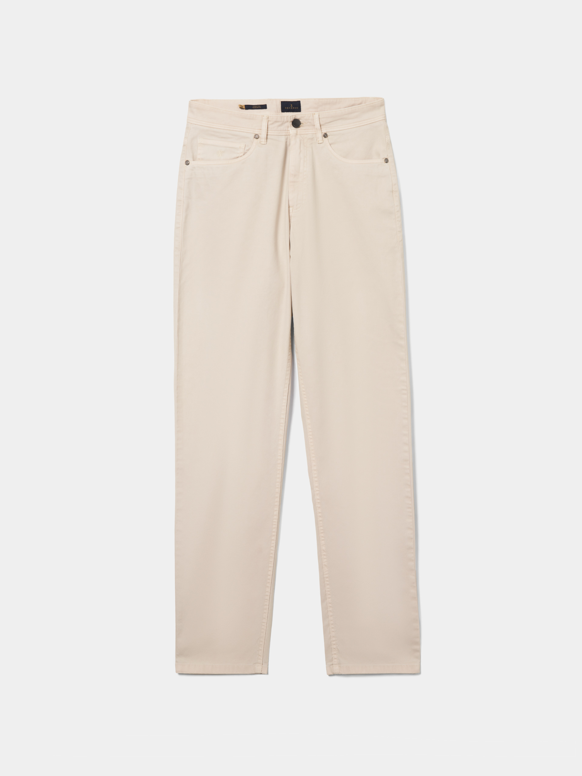 Regular fit denim pants