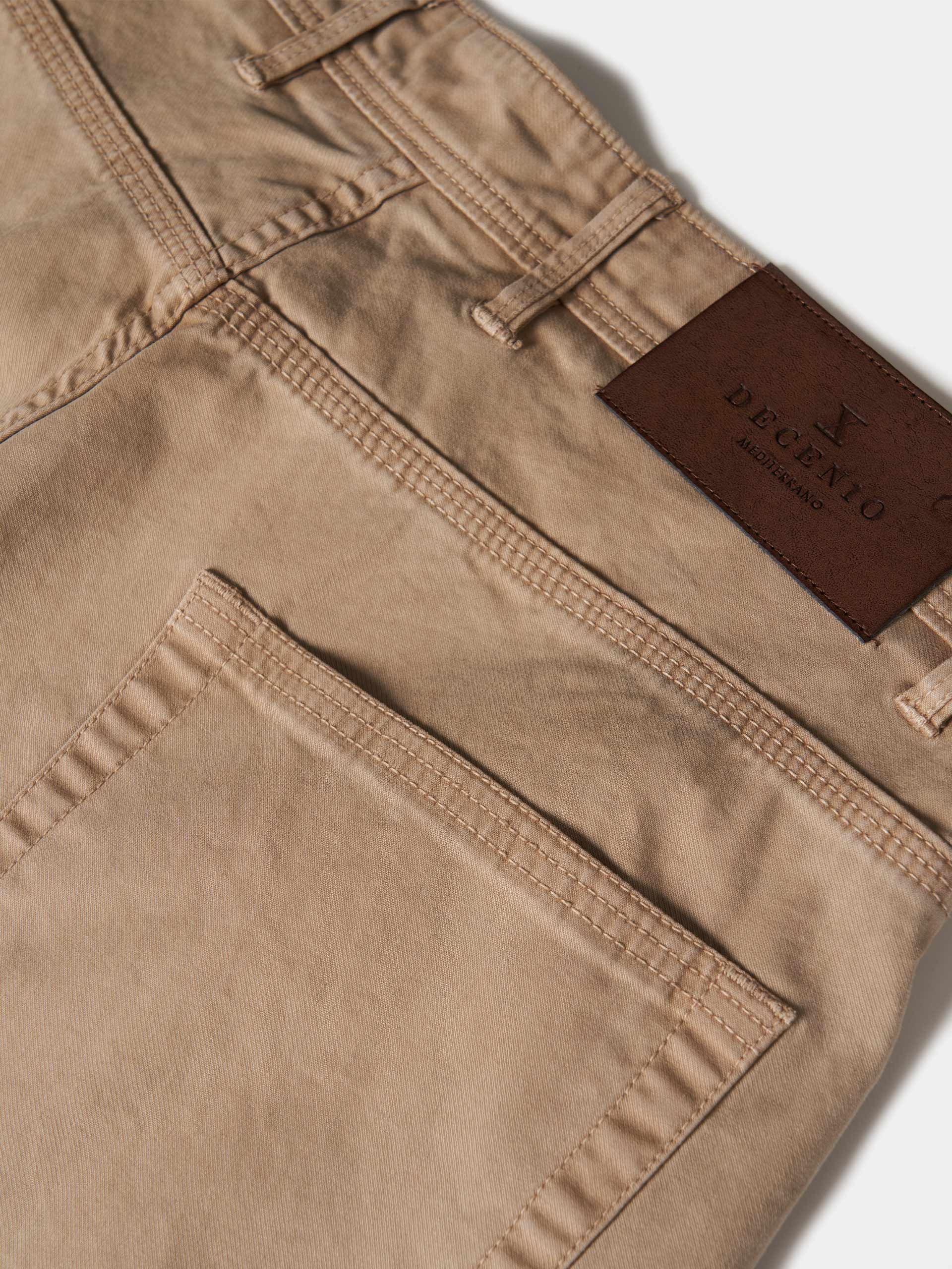 Regular fit denim pants