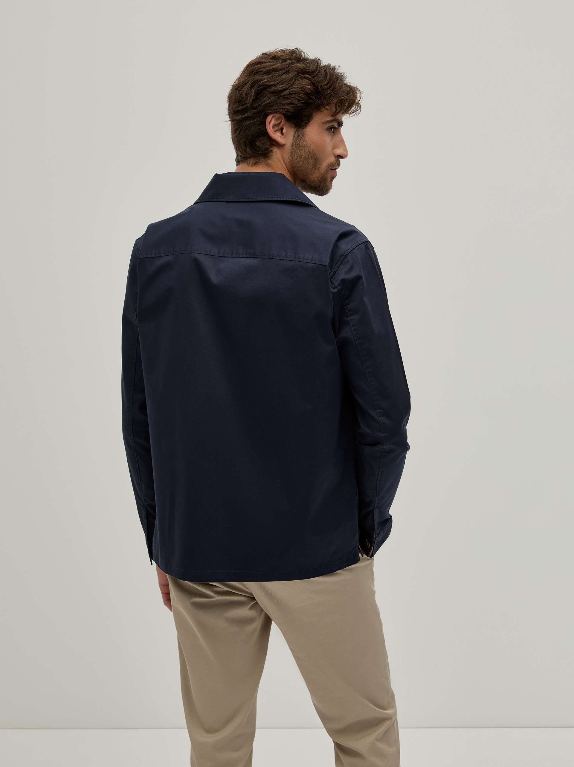 Overshirt with pockets