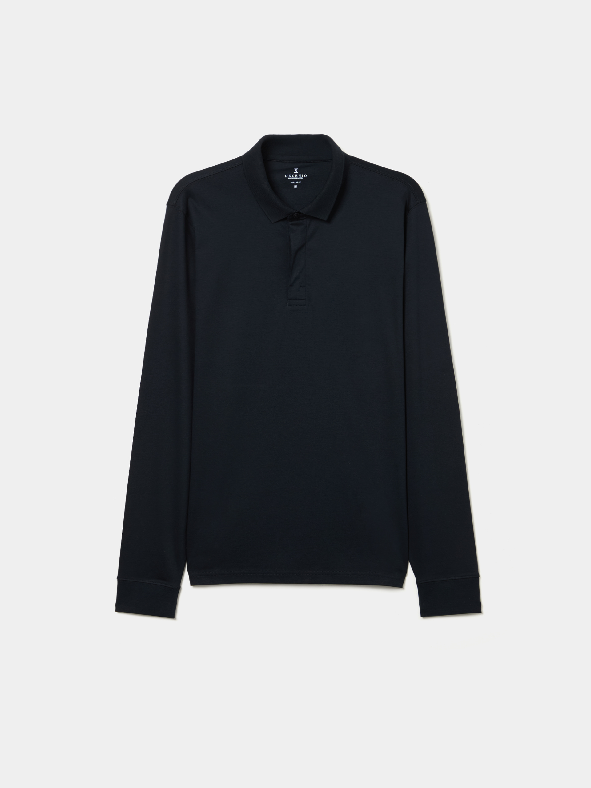 Camisa polo de manga larga