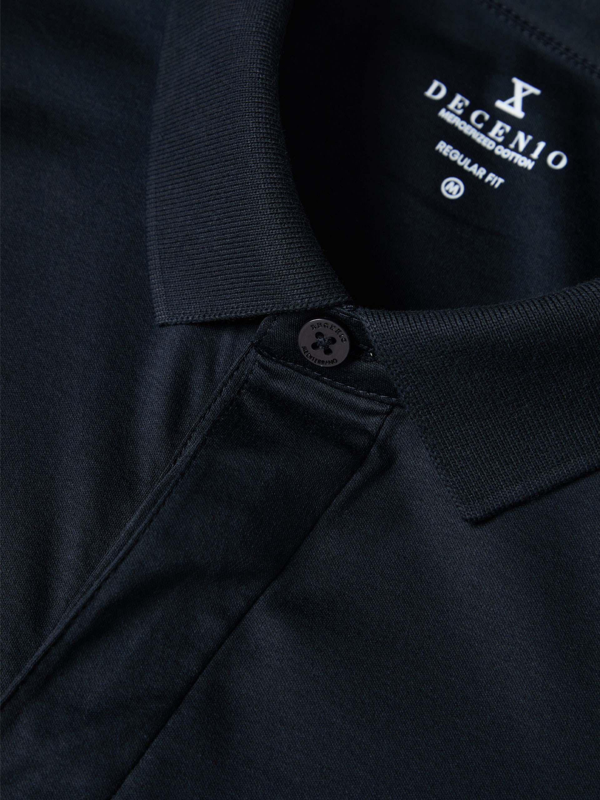 Camisa polo de manga larga