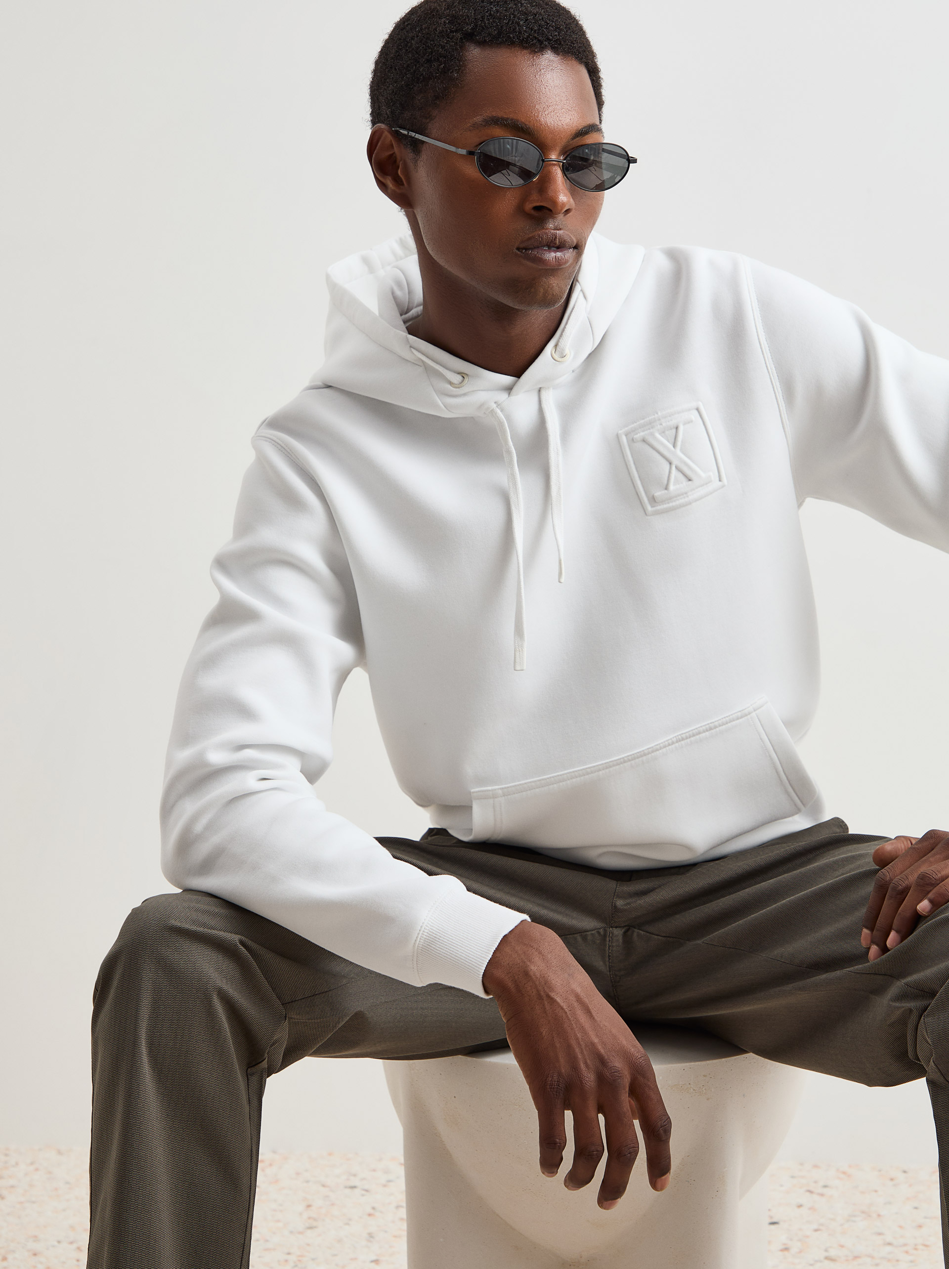 Hooded sweater