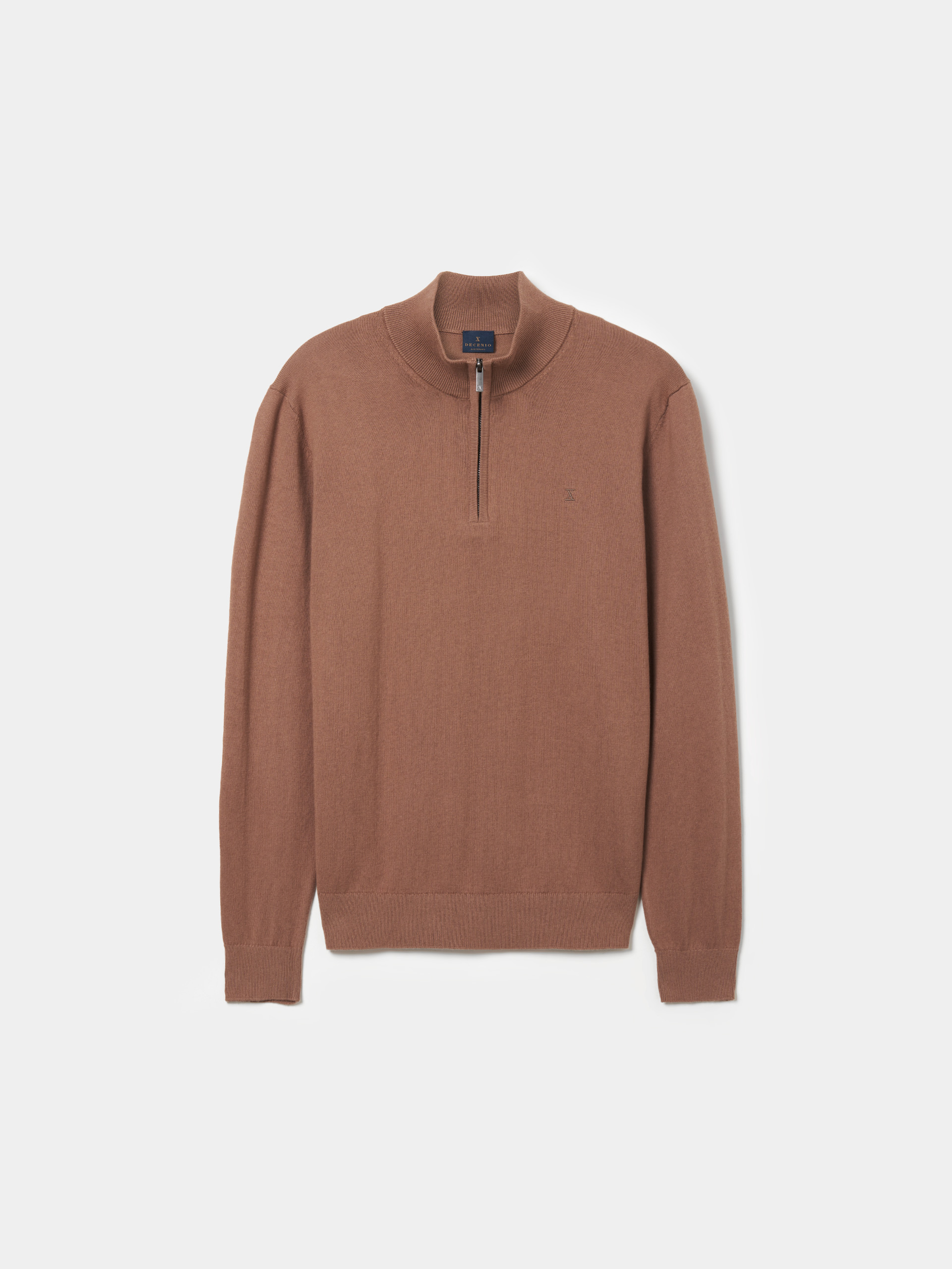 Sweater with zipper