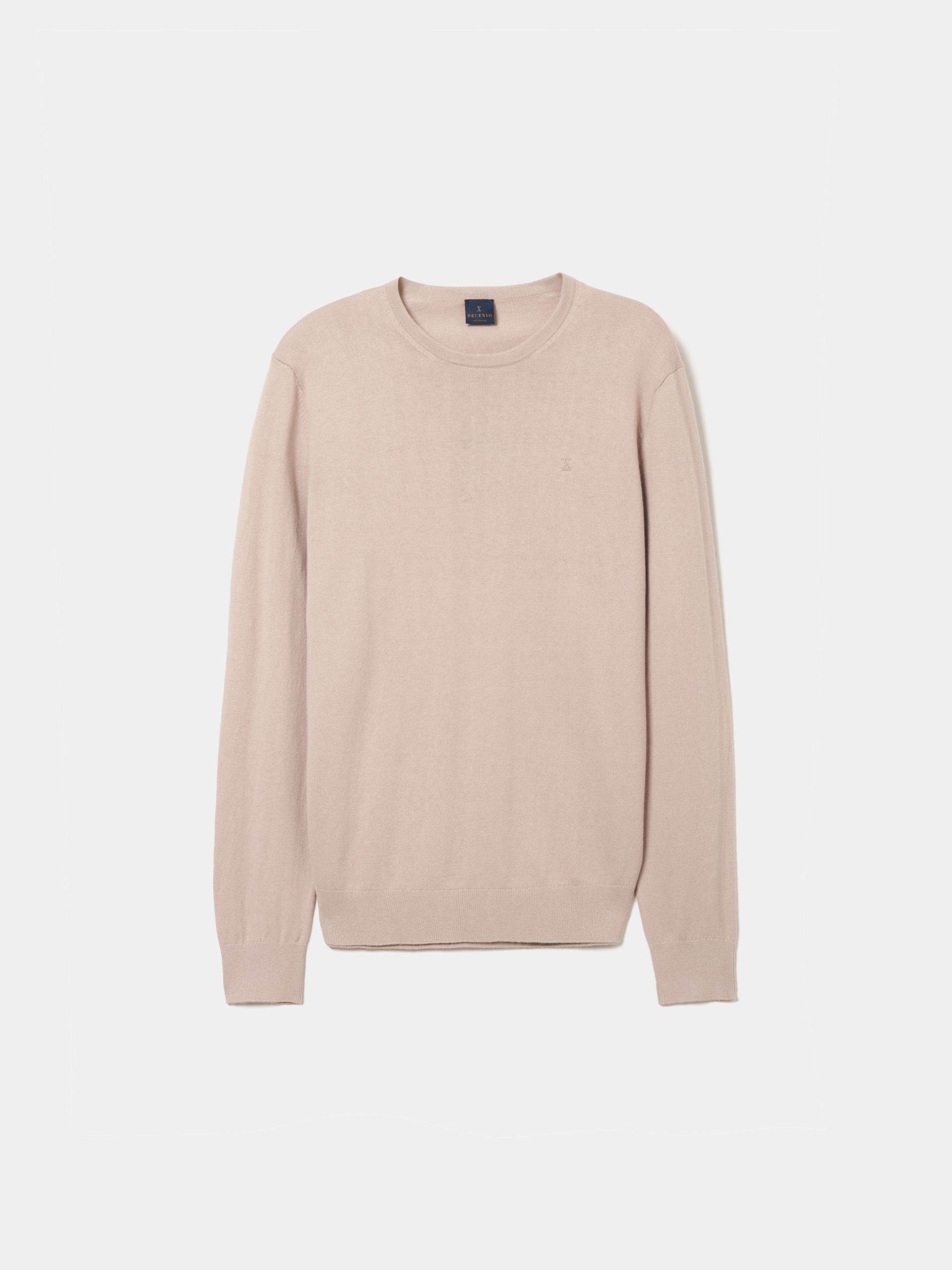 Pullover de algodão e caxemira