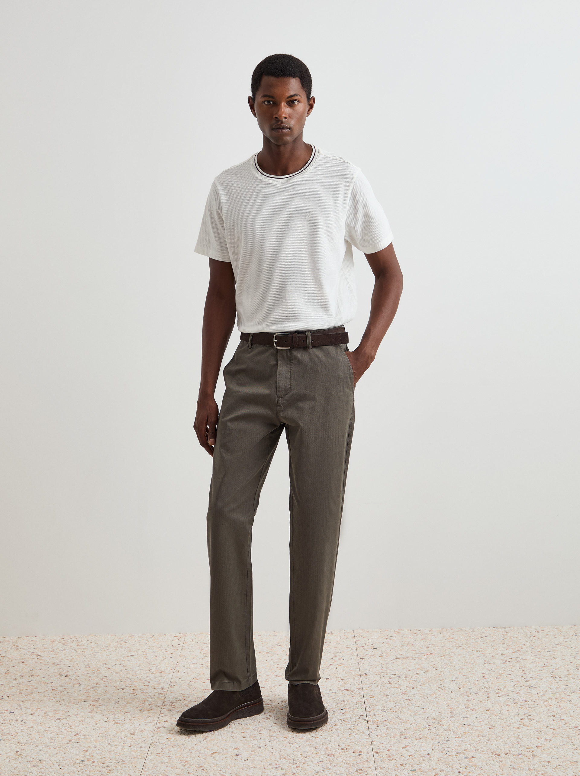 Calças chino slim fit