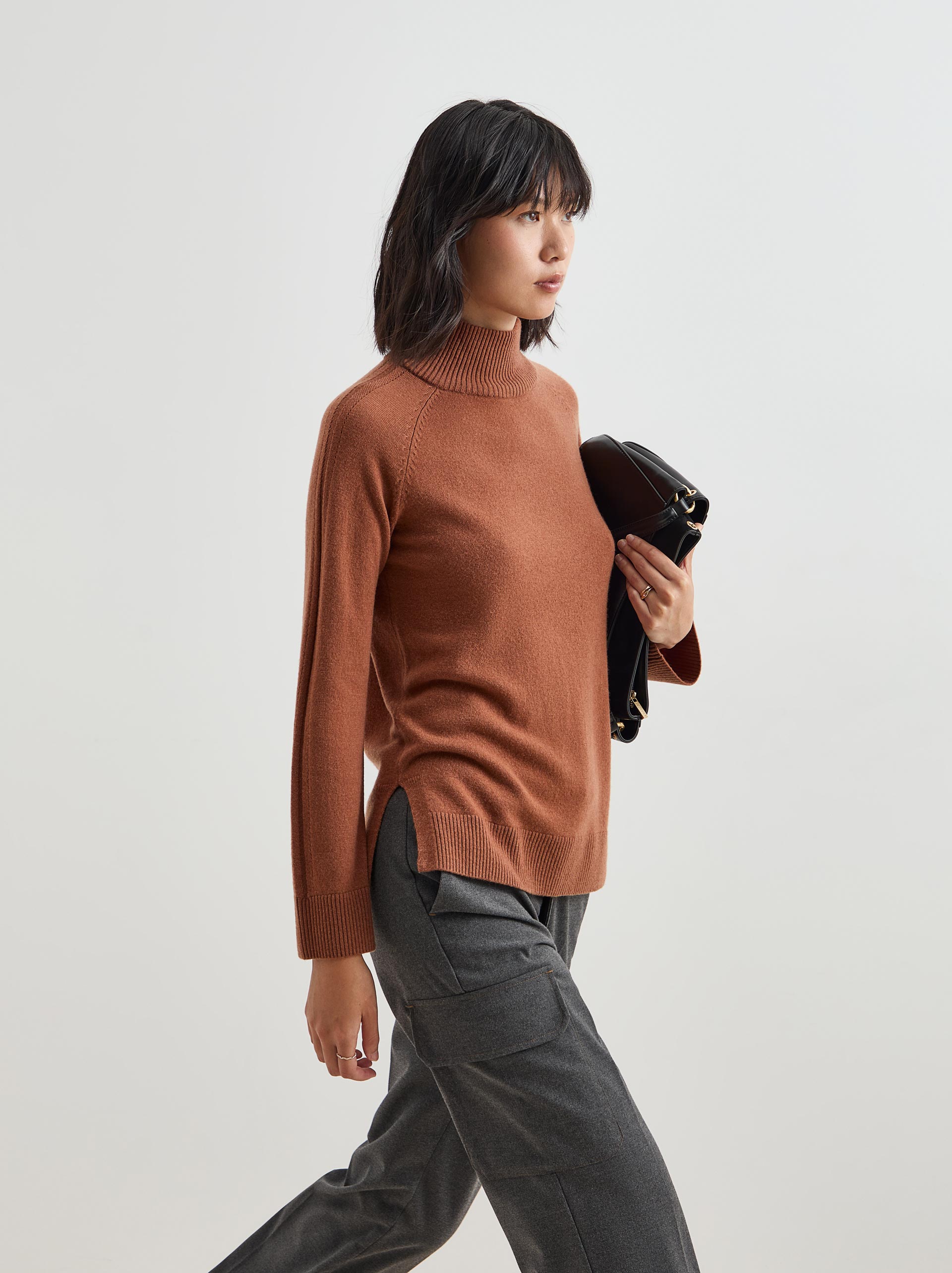 Jersey de cuello alto