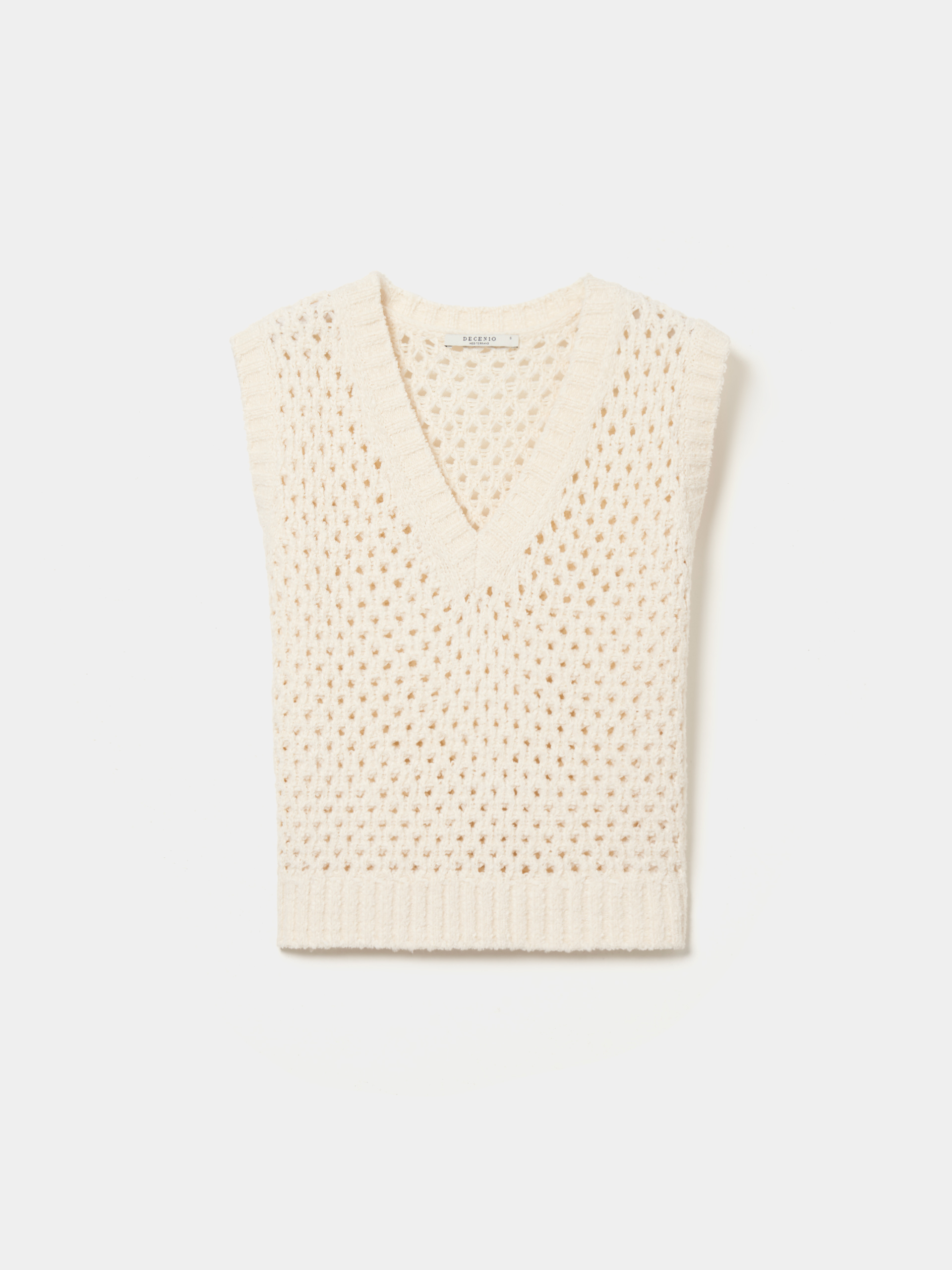 Knitted vest