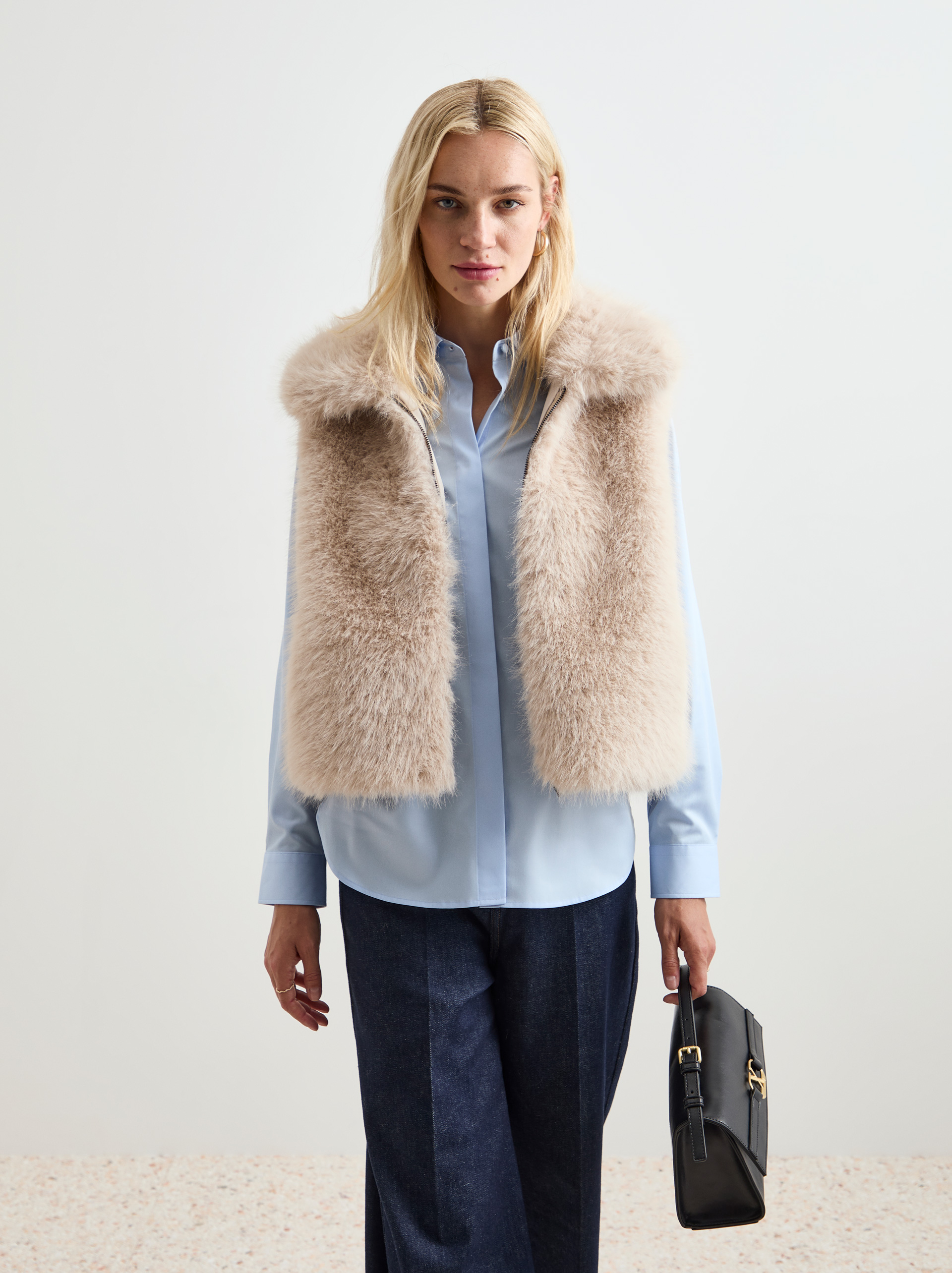 Fur vest