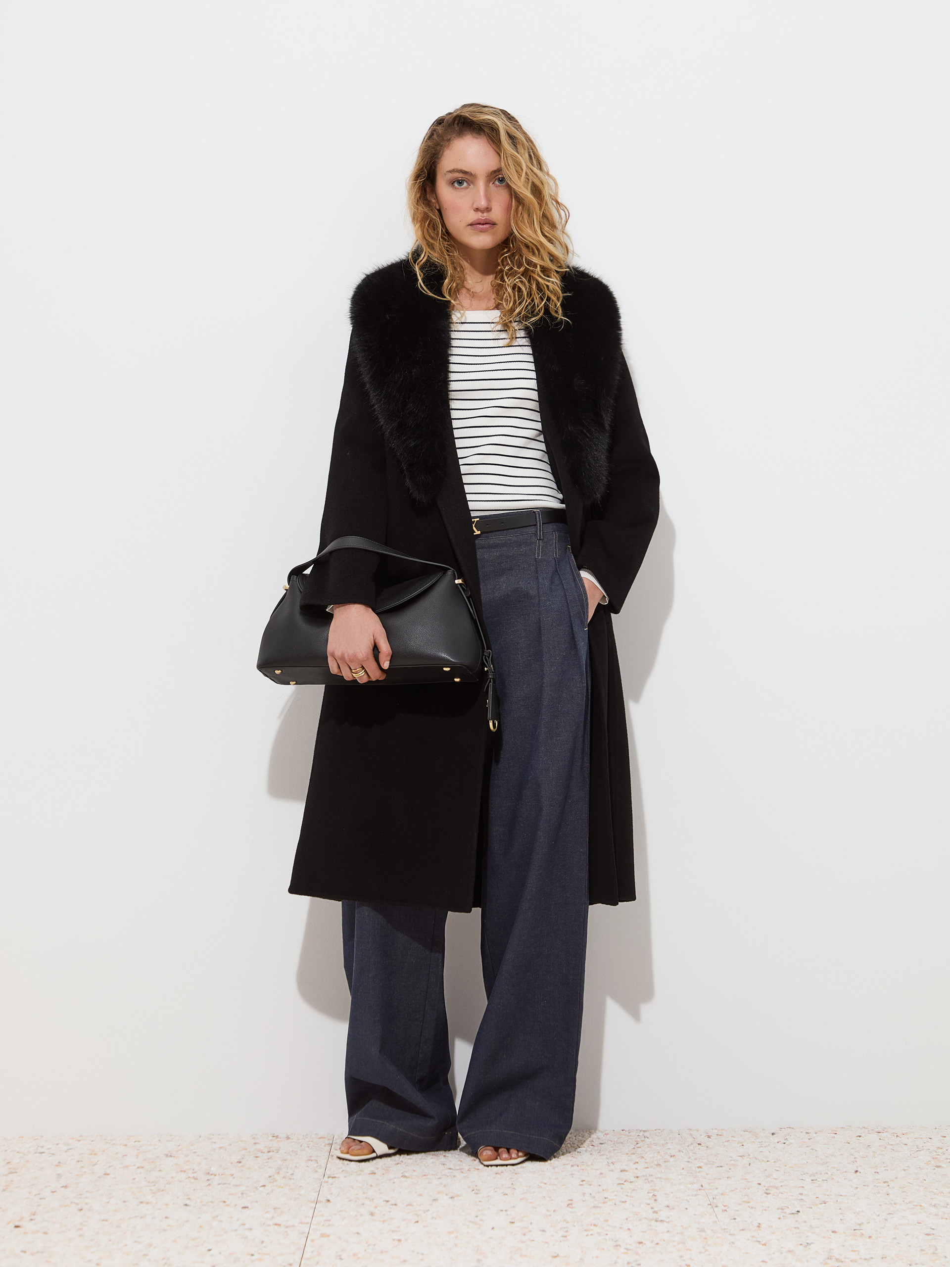 Long wool coat