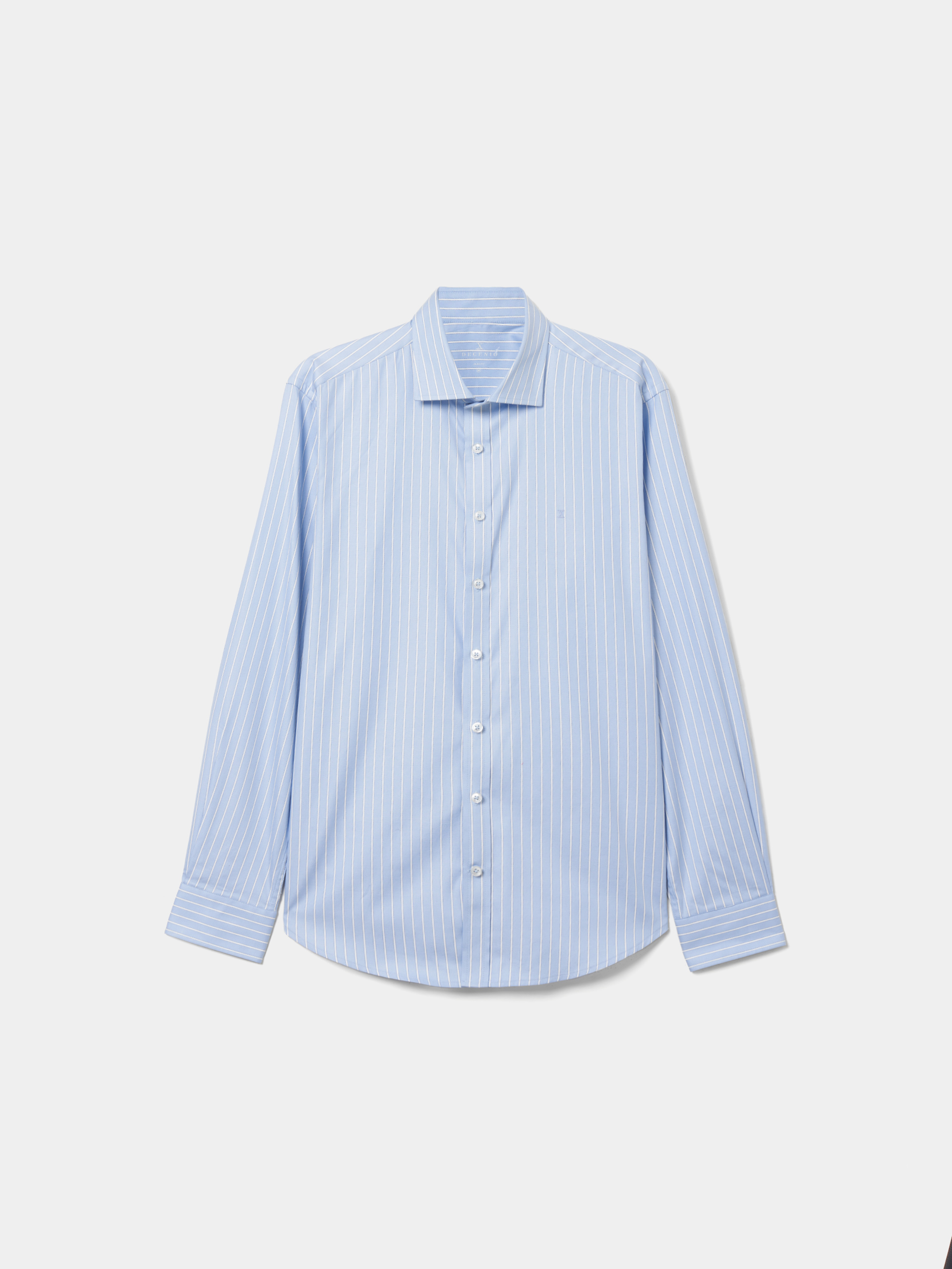 Camisa de algodón a rayas
