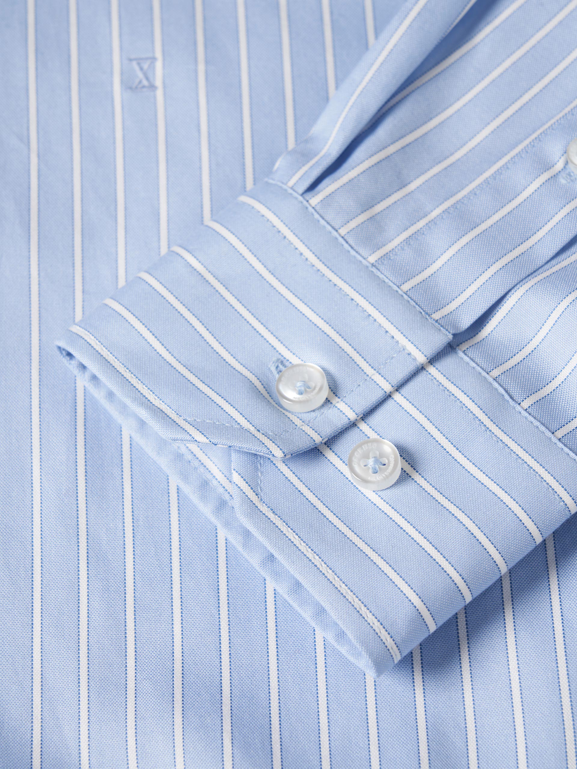Camisa de algodón a rayas