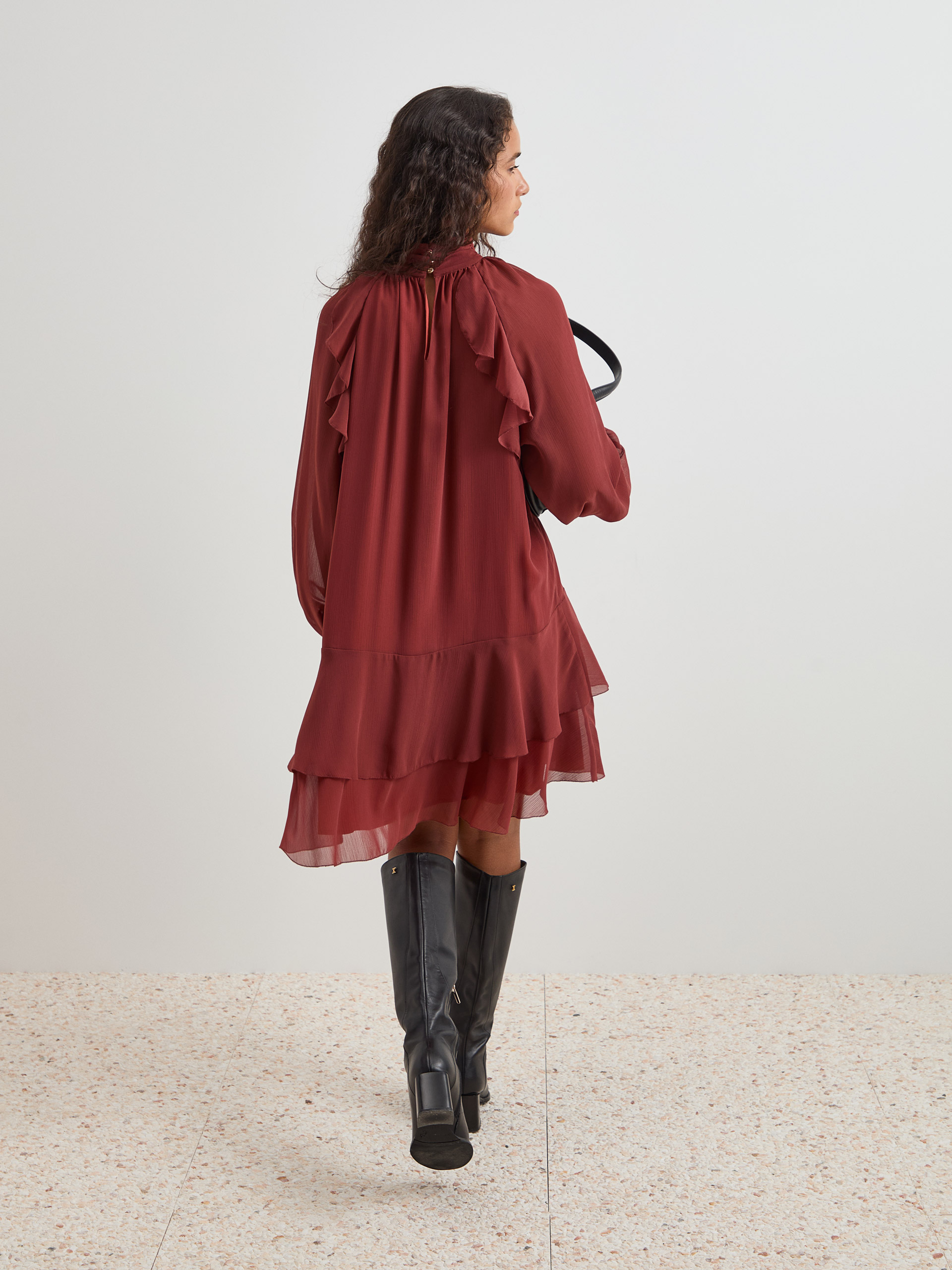 Short Flowing Dress