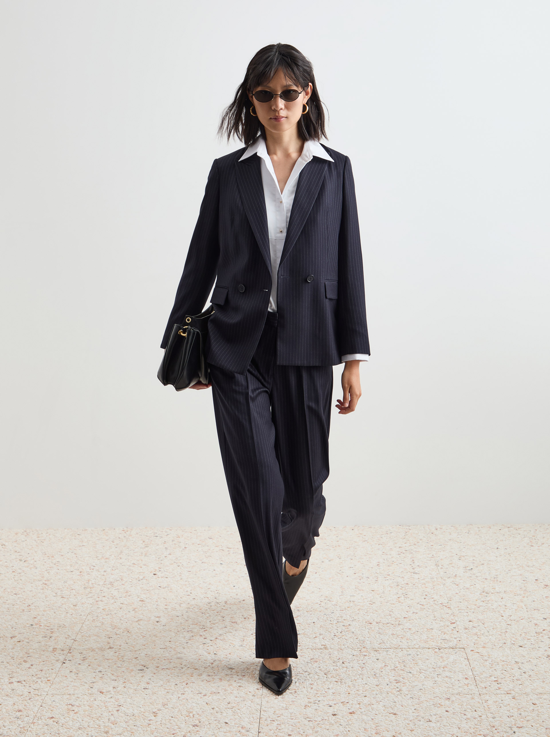Blazer às riscas