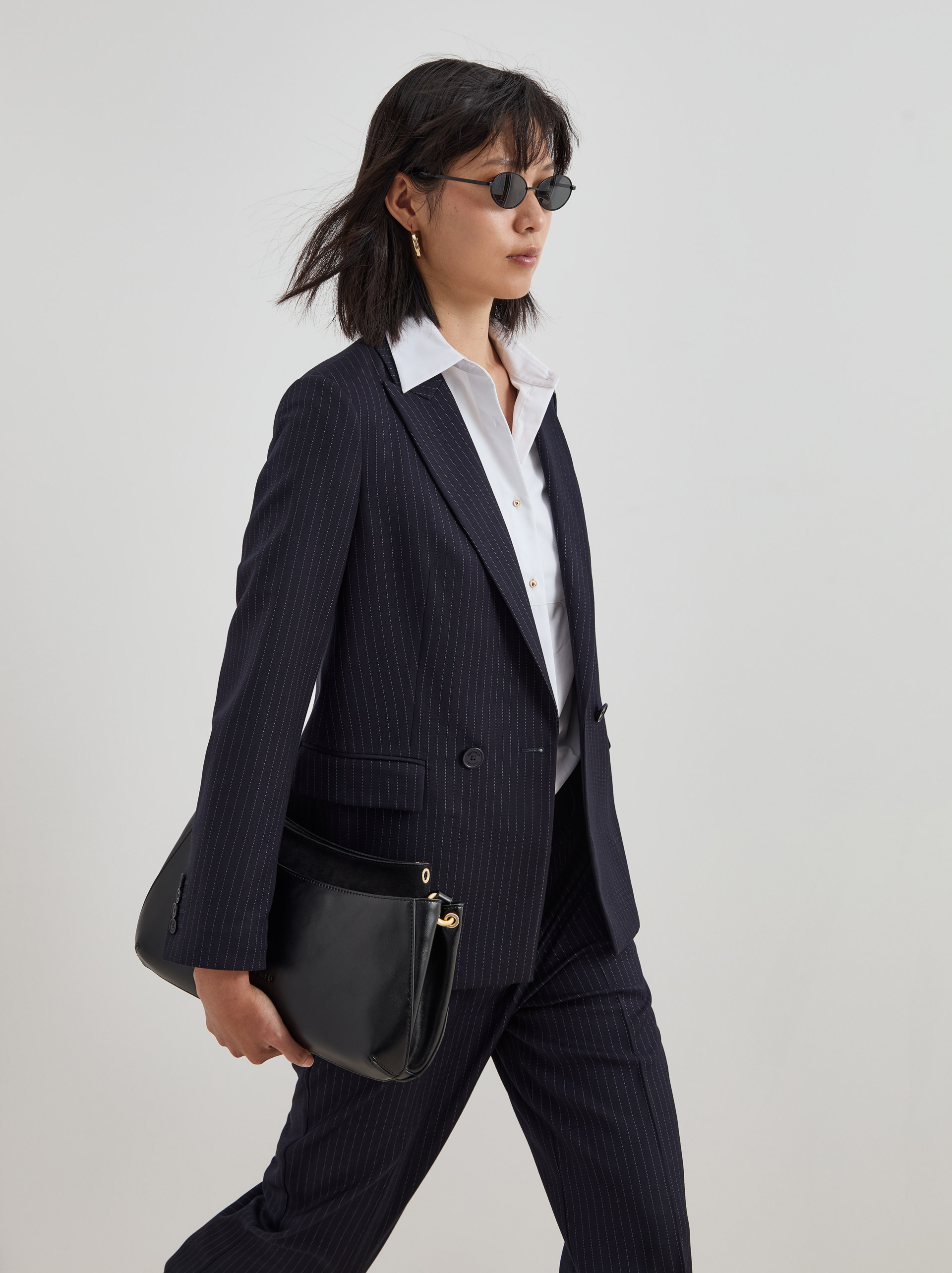 Blazer às riscas