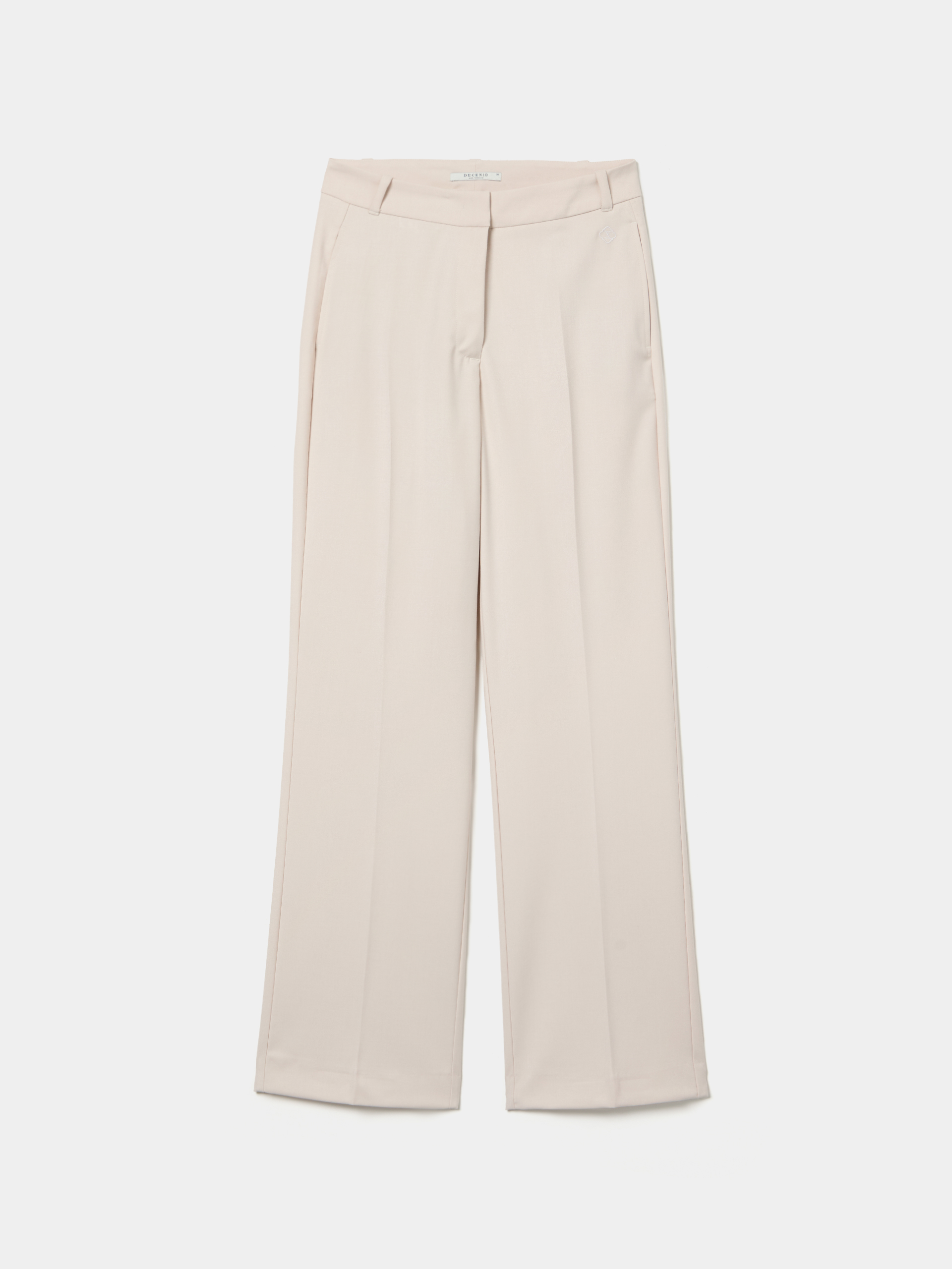 Classic creased trousers