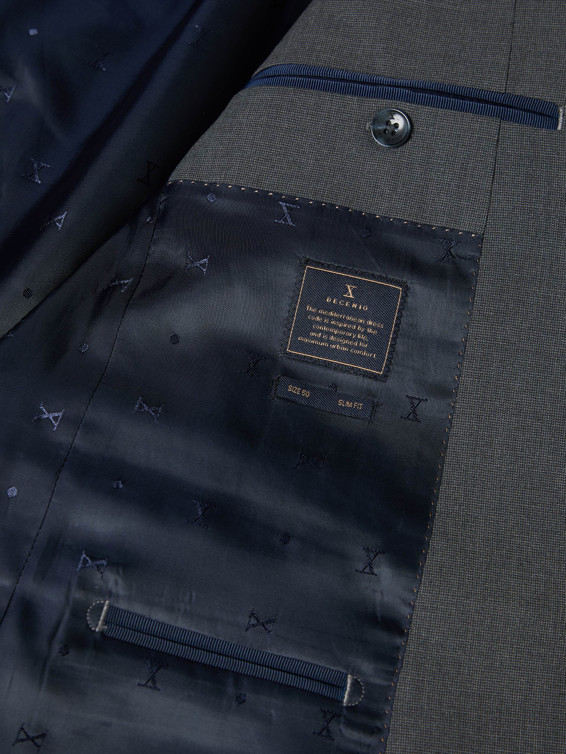 Classic slim fit suit