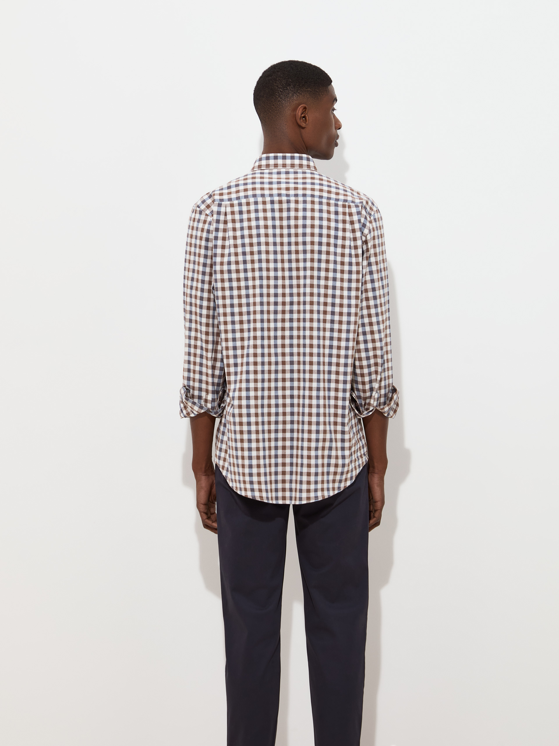 Camisa em algodão