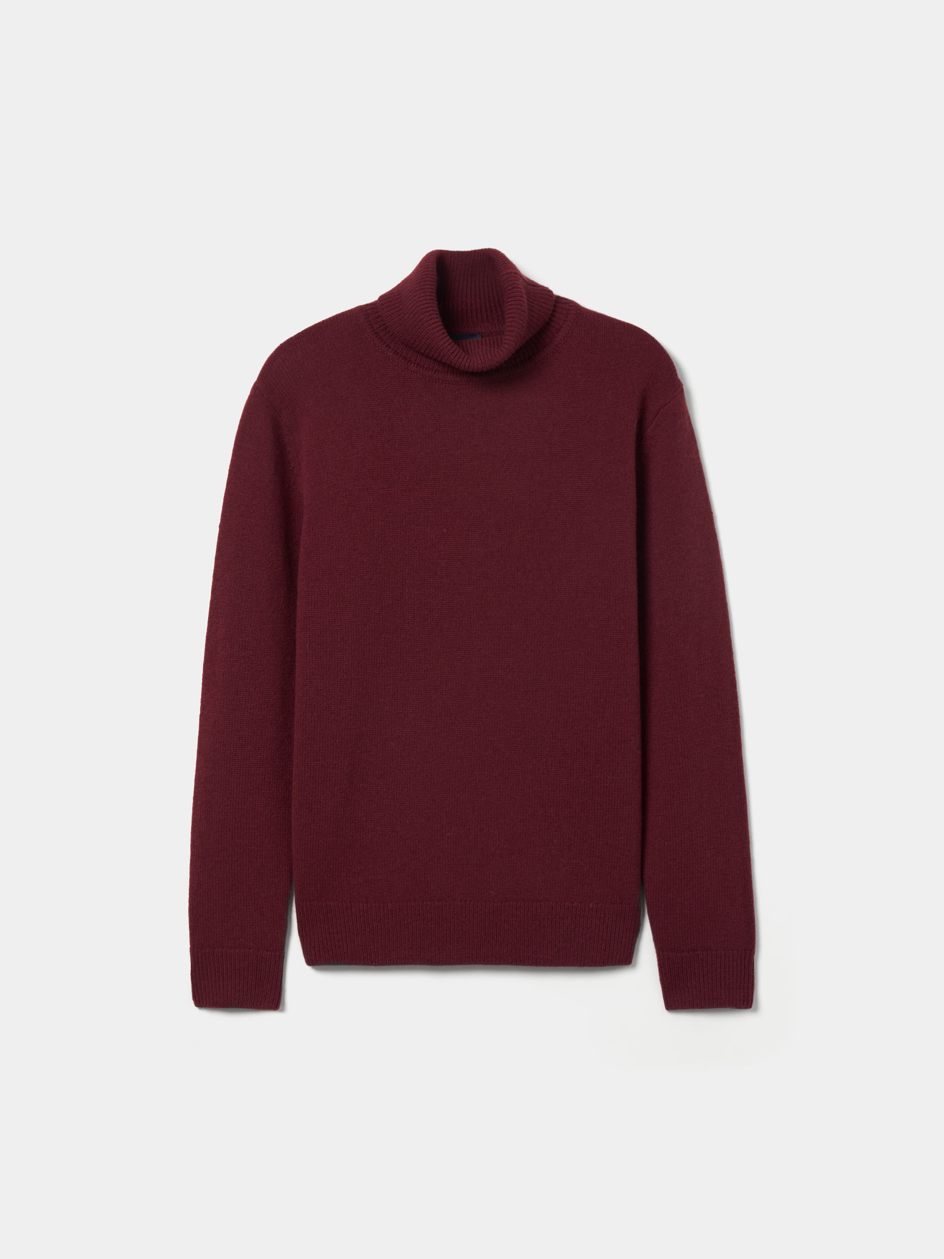 Camisola de Lã de Gola Alta