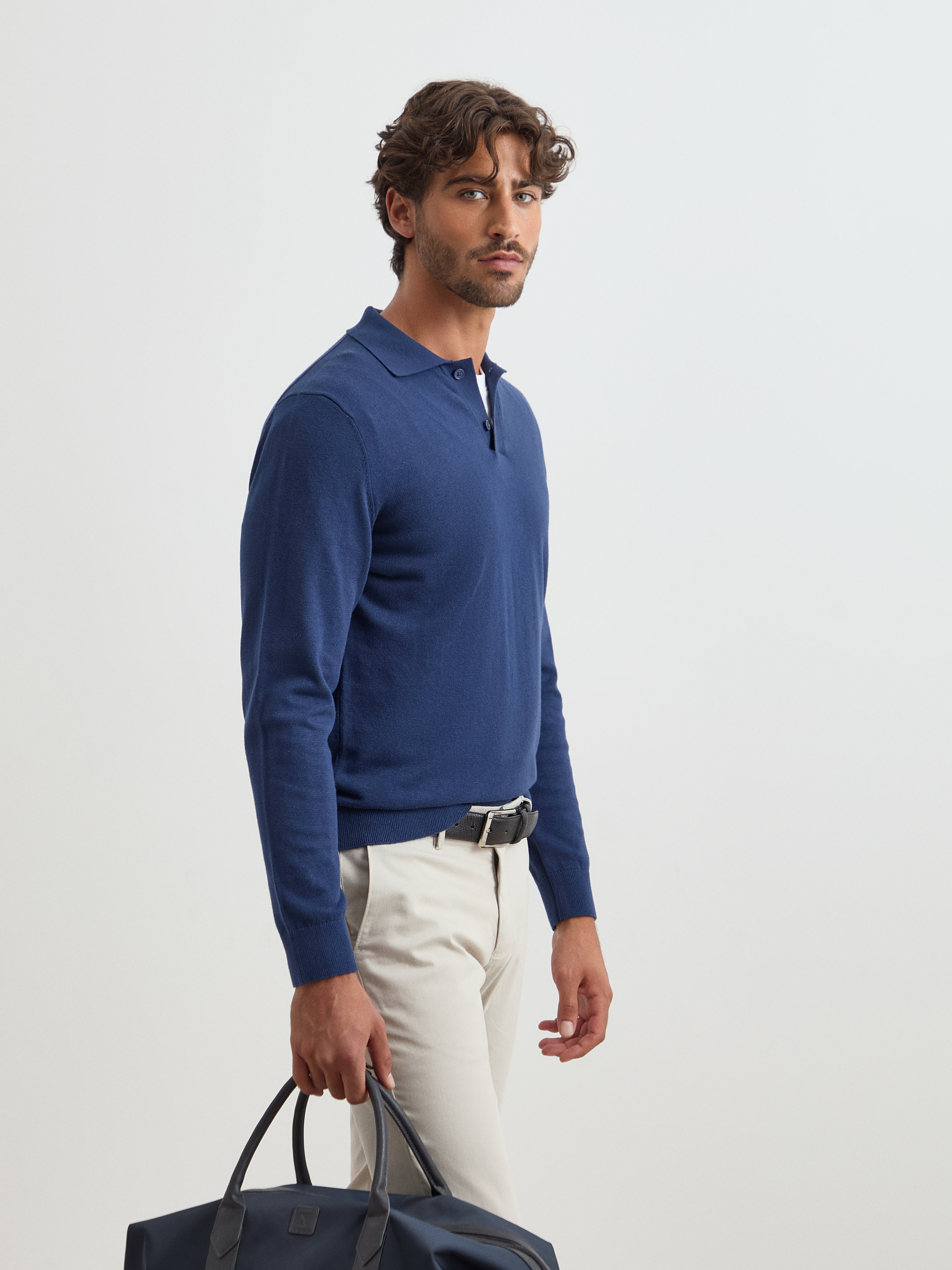 Long Sleeve Polo Shirt