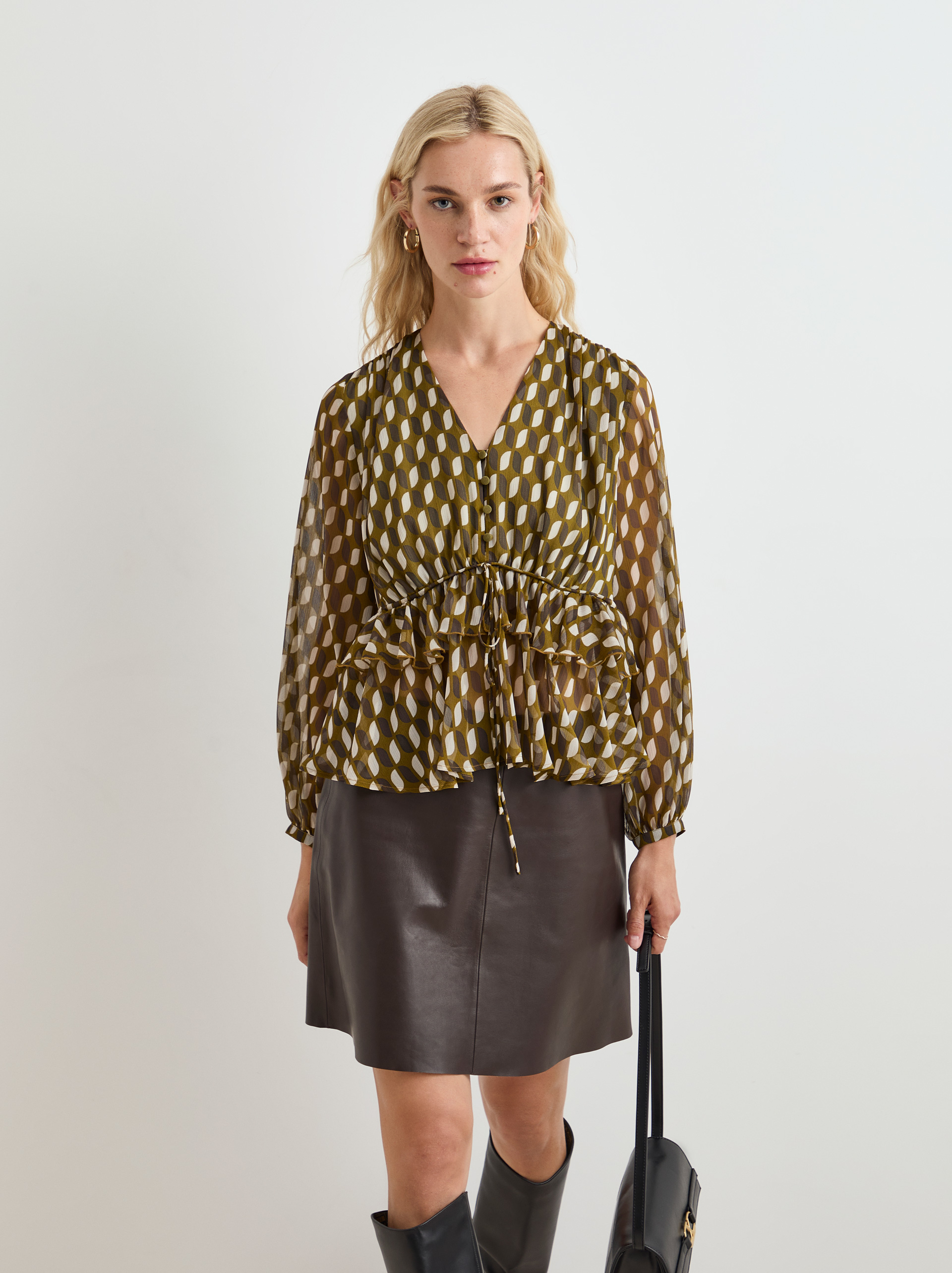 Blusa com padrão