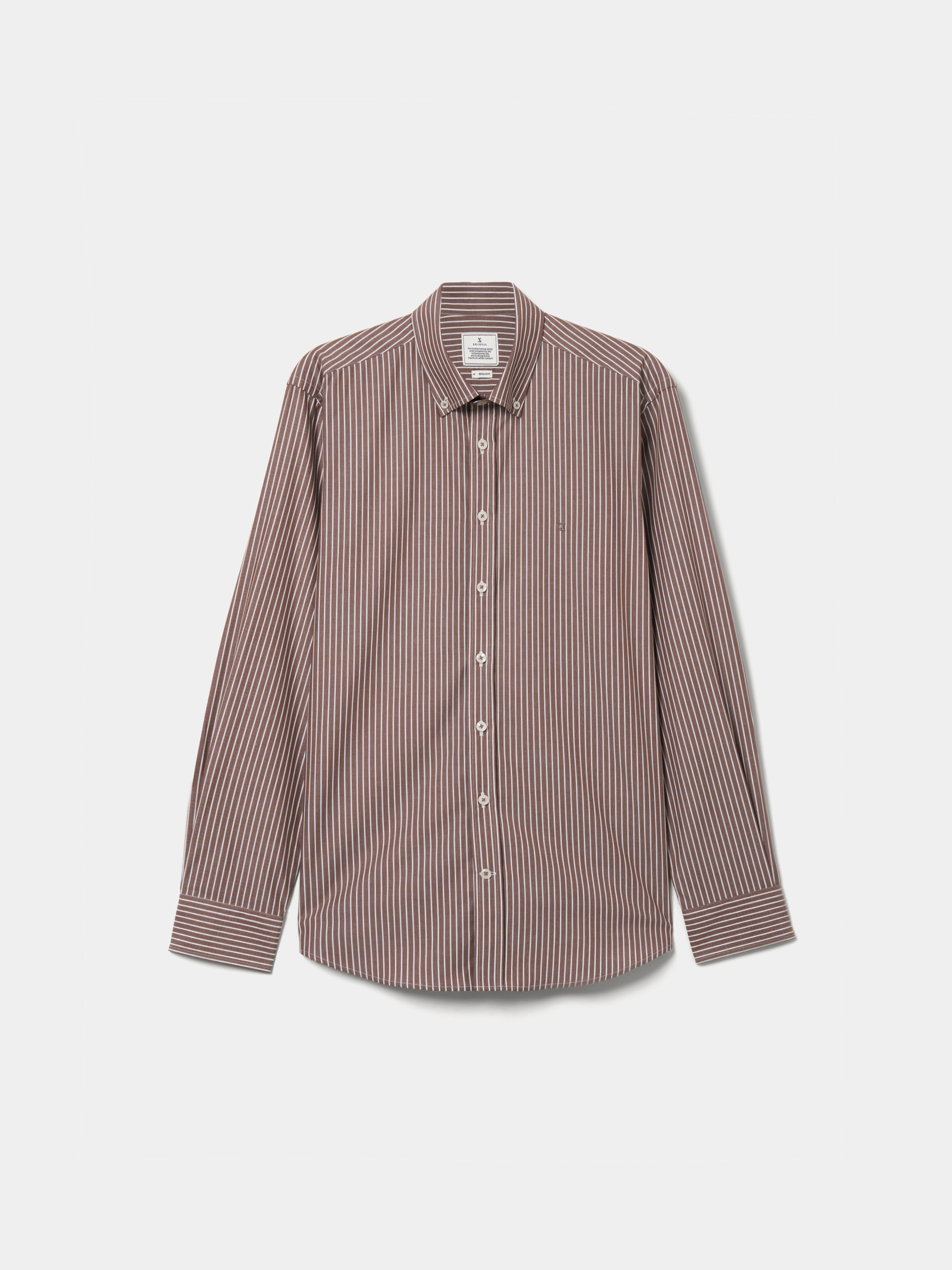 Striped cotton shirt
