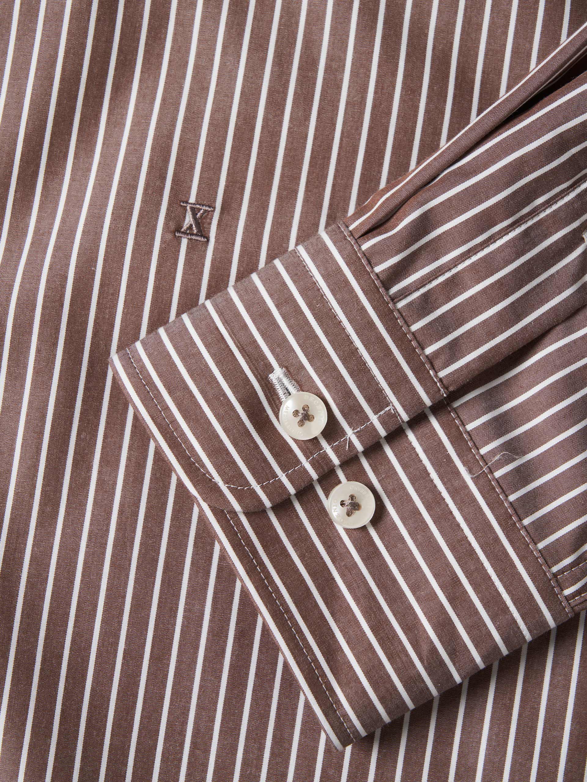 Striped cotton shirt