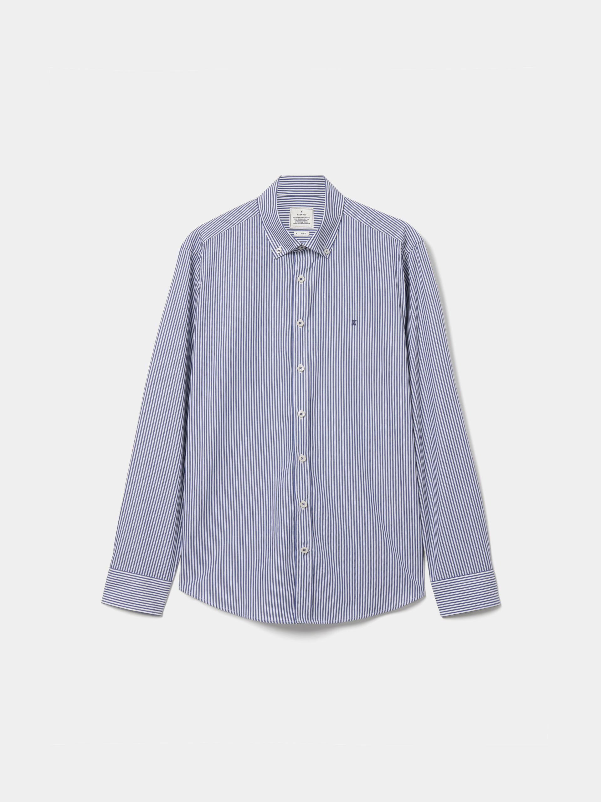 Striped cotton shirt