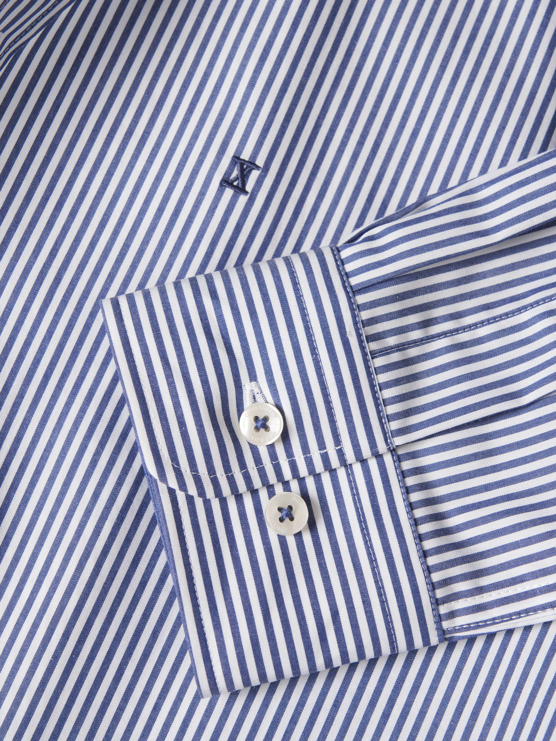 Striped cotton shirt